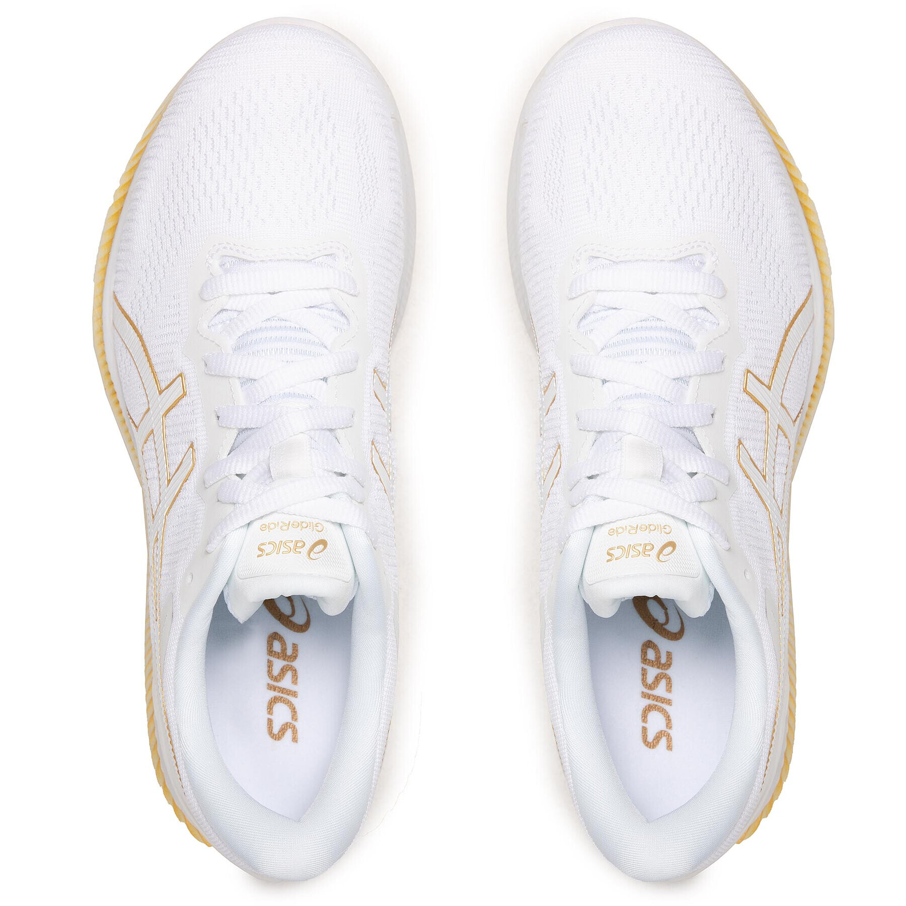 Asics Обувки GlideRide 1011A817 Бял - Pepit.bg