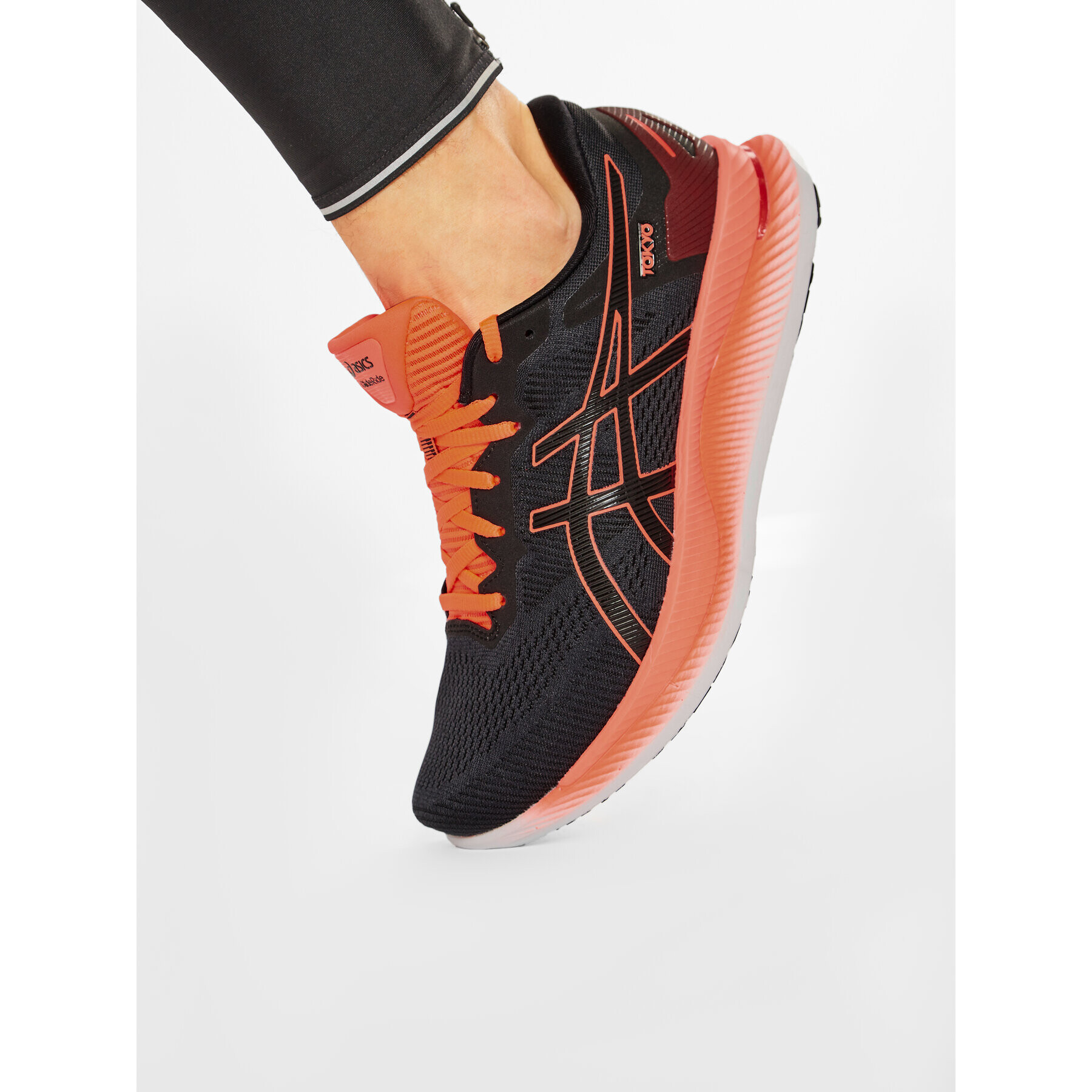 Asics Обувки GlideRide Tokyo 1011B073 Черен - Pepit.bg