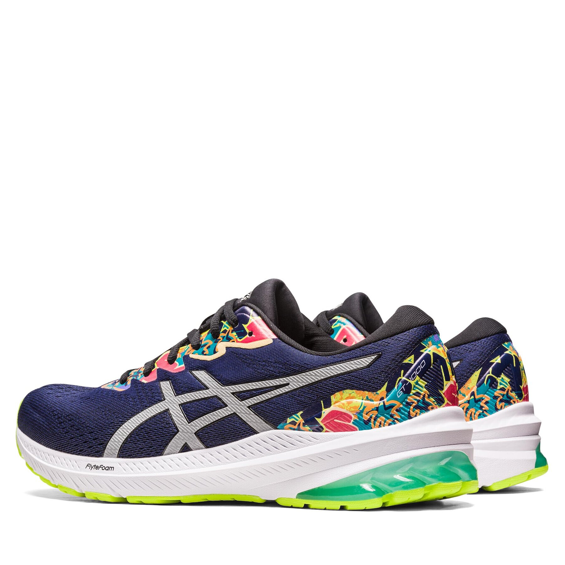 Asics Обувки GT-1000 11 LITE-SHOW 1011B676 Зелен - Pepit.bg