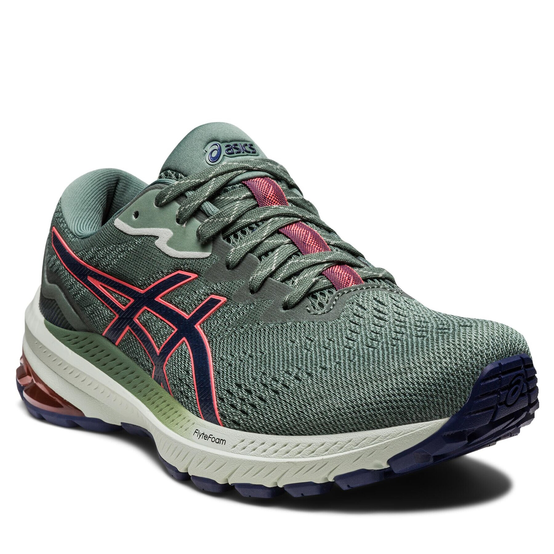 Asics Обувки GT-1000 11 TR 1012B388 Зелен - Pepit.bg