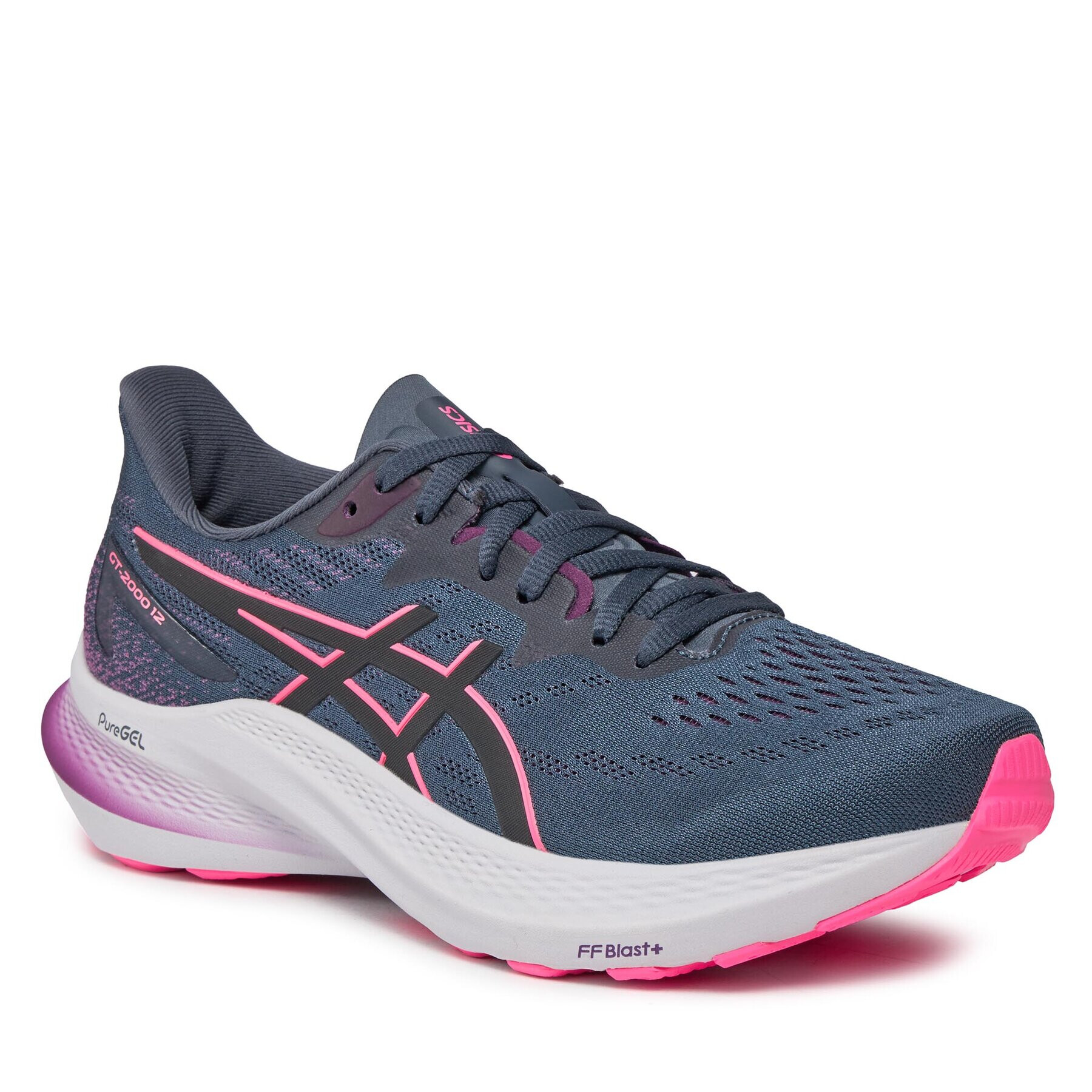 Asics Обувки Gt-2000 12 1012B506 Черен - Pepit.bg