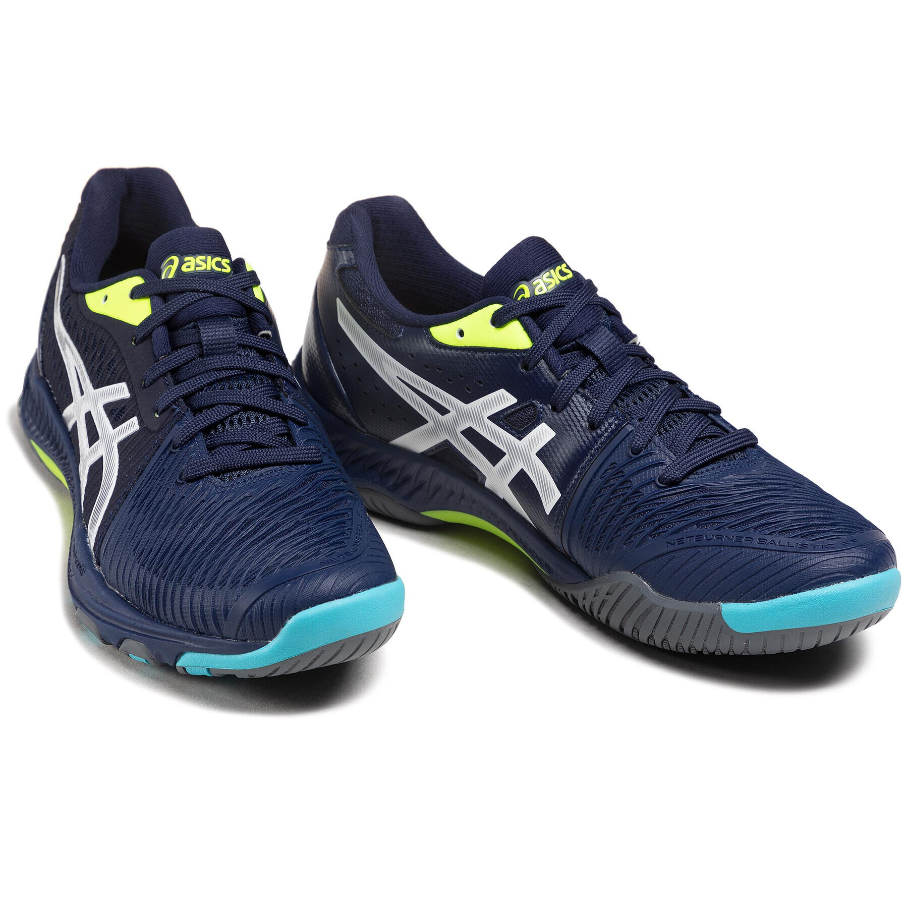 Asics Обувки Netburner Ballistic Ff 2 1051A041 Тъмносин - Pepit.bg