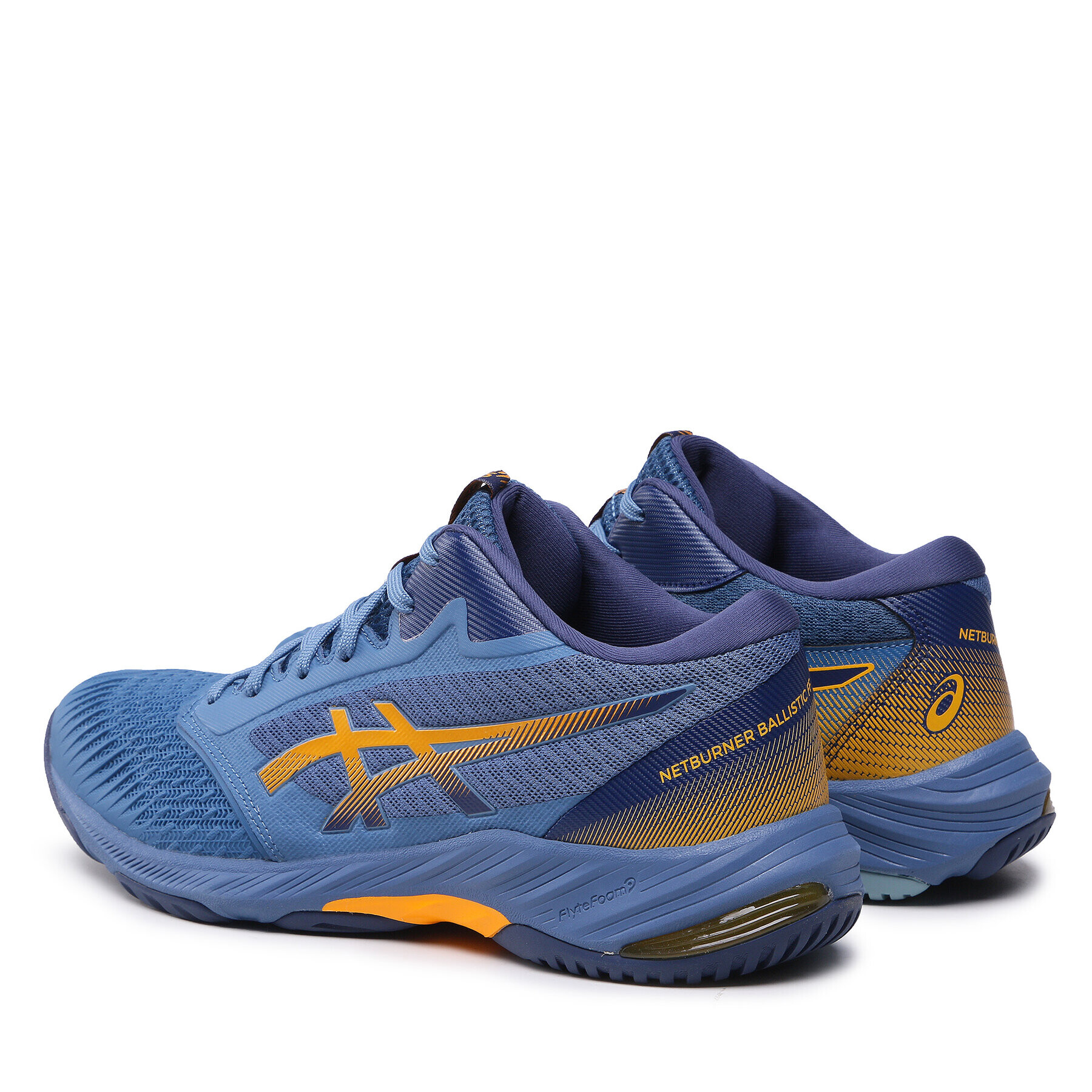 Asics Обувки Netburner Ballistic Ff Mt 3 1051A074 Син - Pepit.bg