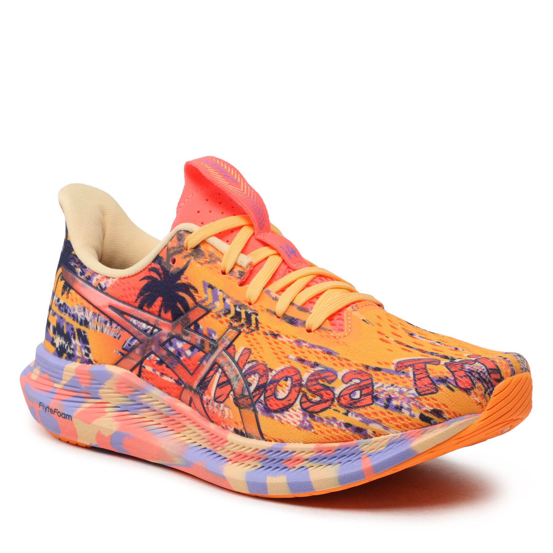 Asics Обувки Noosa Tri 14 1012B208 Оранжев - Pepit.bg