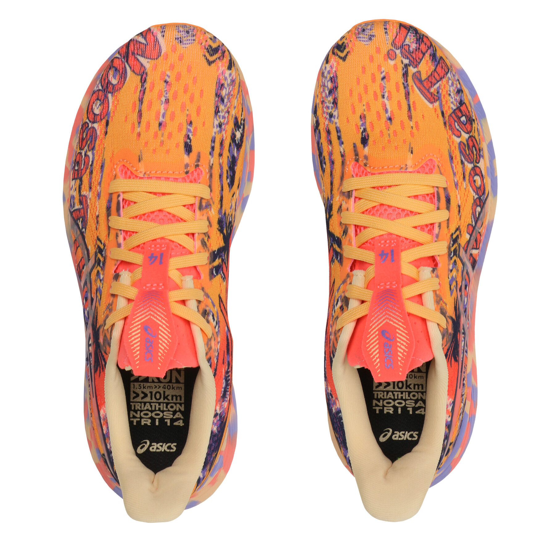 Asics Обувки Noosa Tri 14 1012B208 Оранжев - Pepit.bg