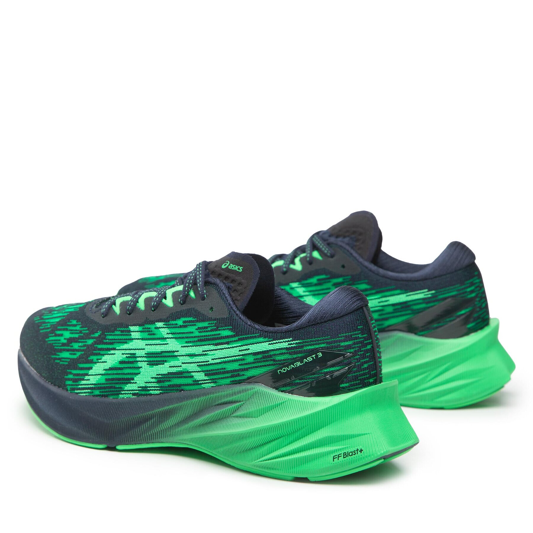 Asics Обувки Novablast 3 1011B458 Зелен - Pepit.bg