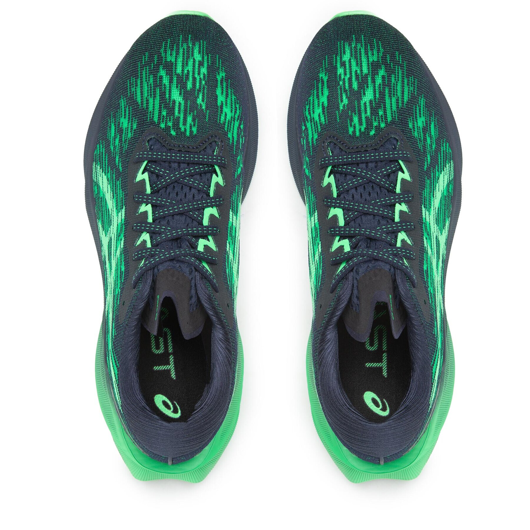 Asics Обувки Novablast 3 1011B458 Зелен - Pepit.bg