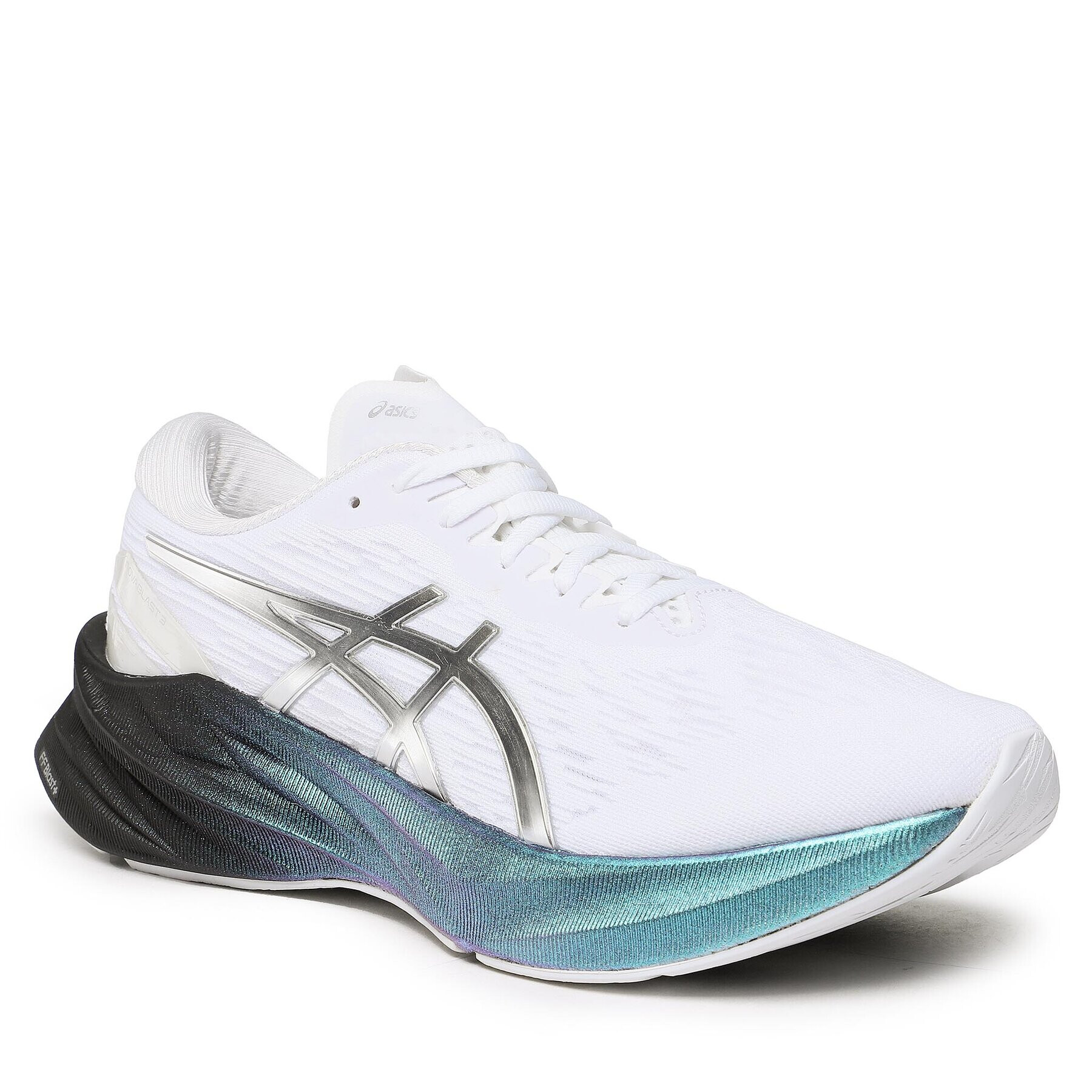 Asics Обувки Novablast 3 Platinum 1011B461 Бял - Pepit.bg