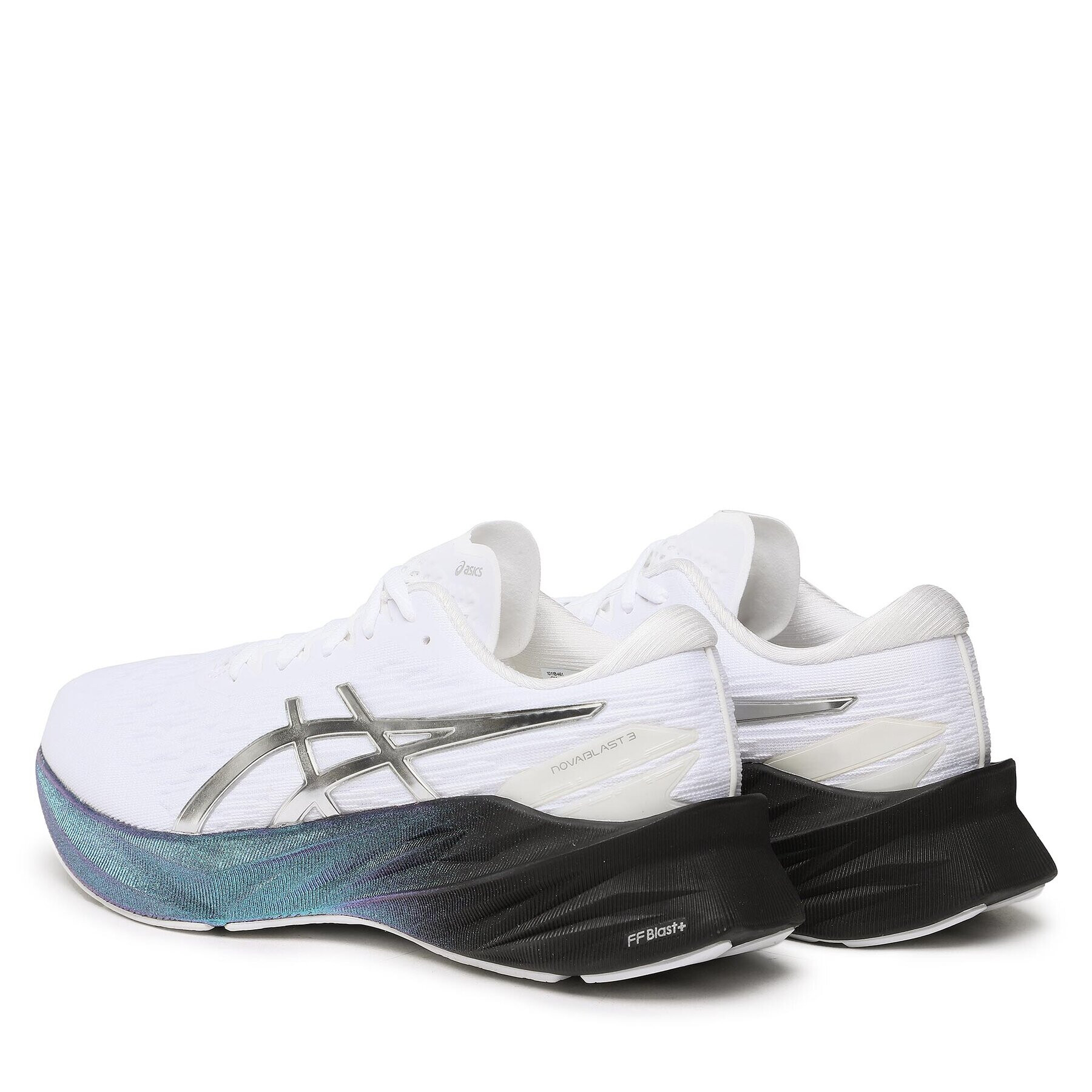 Asics Обувки Novablast 3 Platinum 1011B461 Бял - Pepit.bg