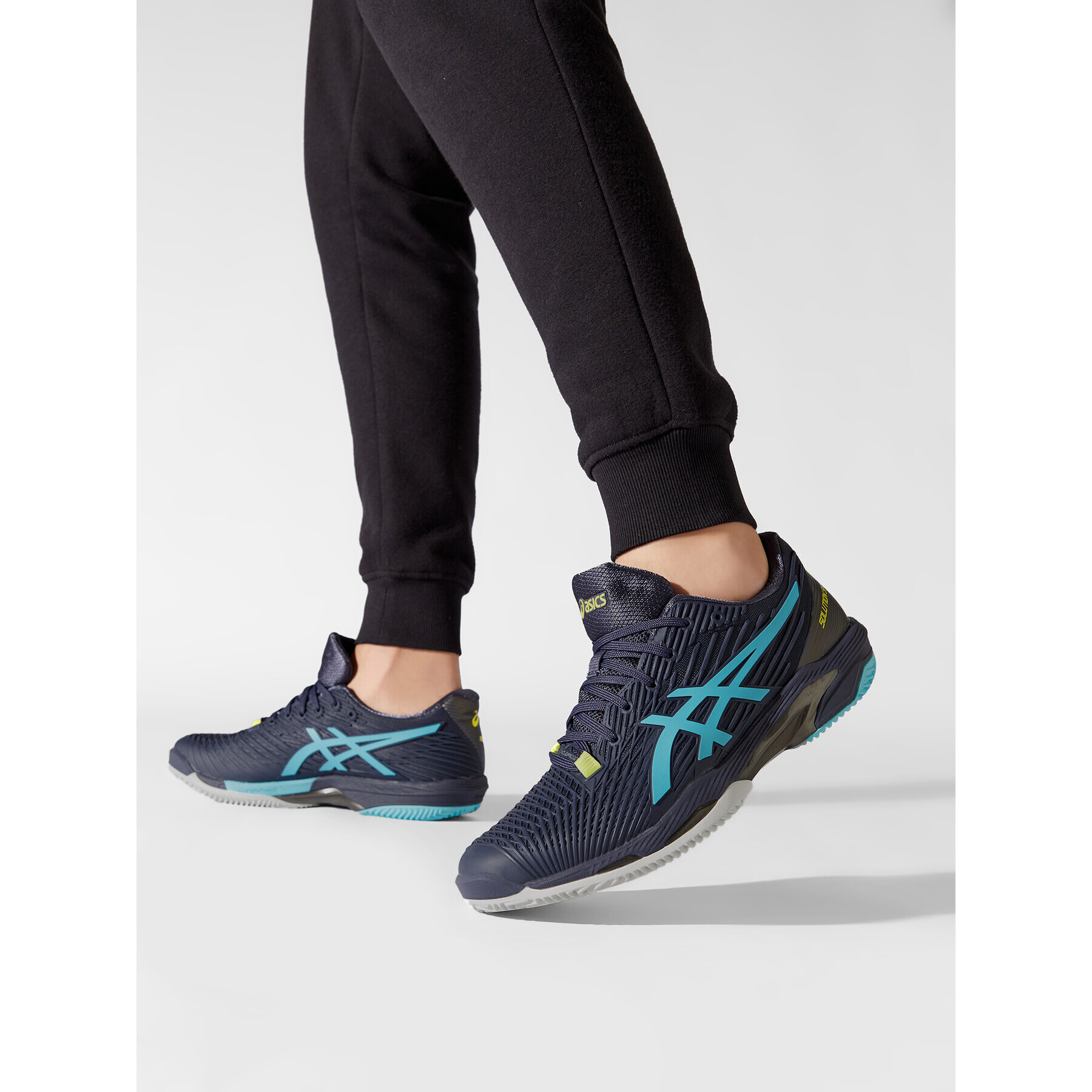 Asics Обувки Solution Speed Ff 2 Clay 1041A187 Тъмносин - Pepit.bg