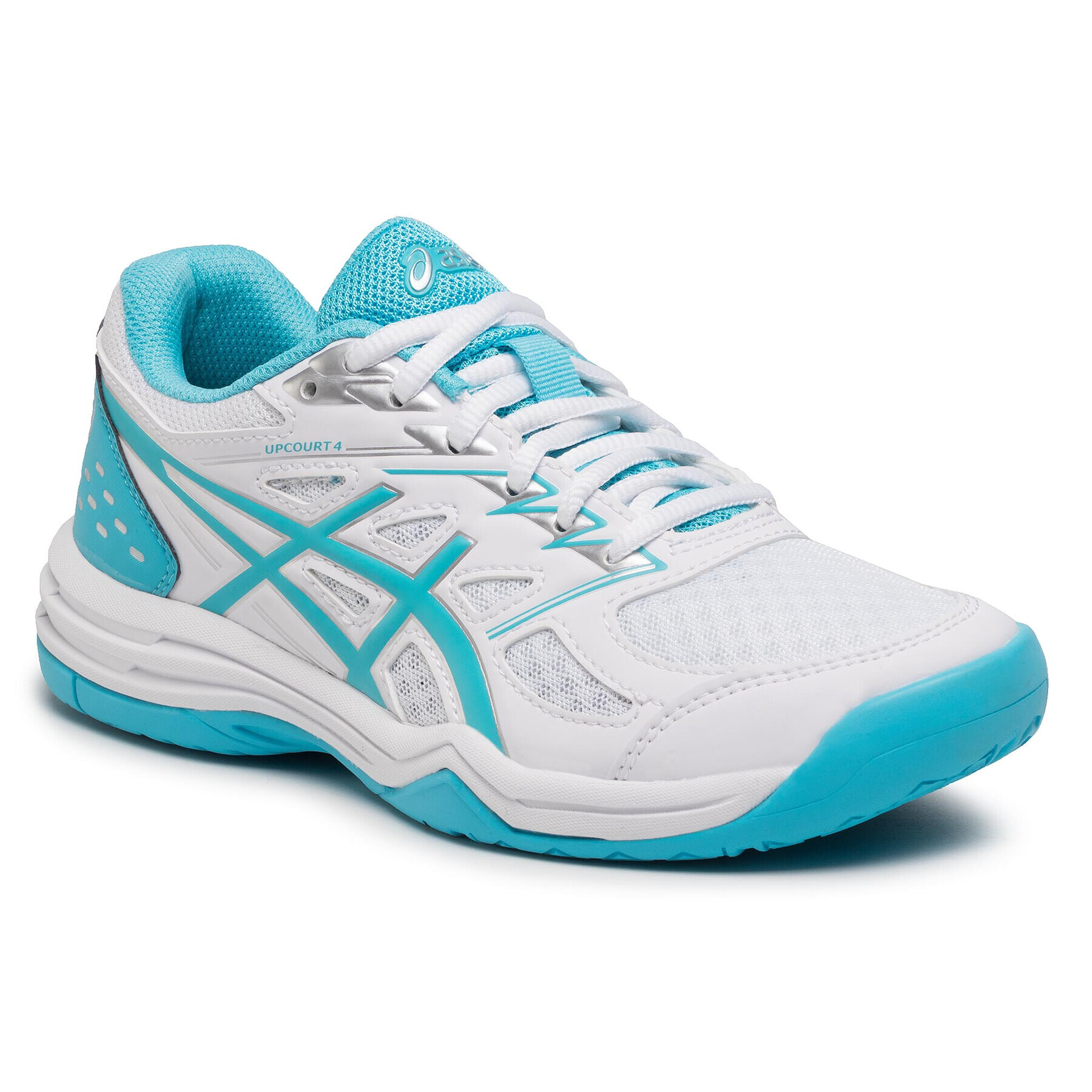 Asics Обувки Upcourt 4 1072A055 Бял - Pepit.bg