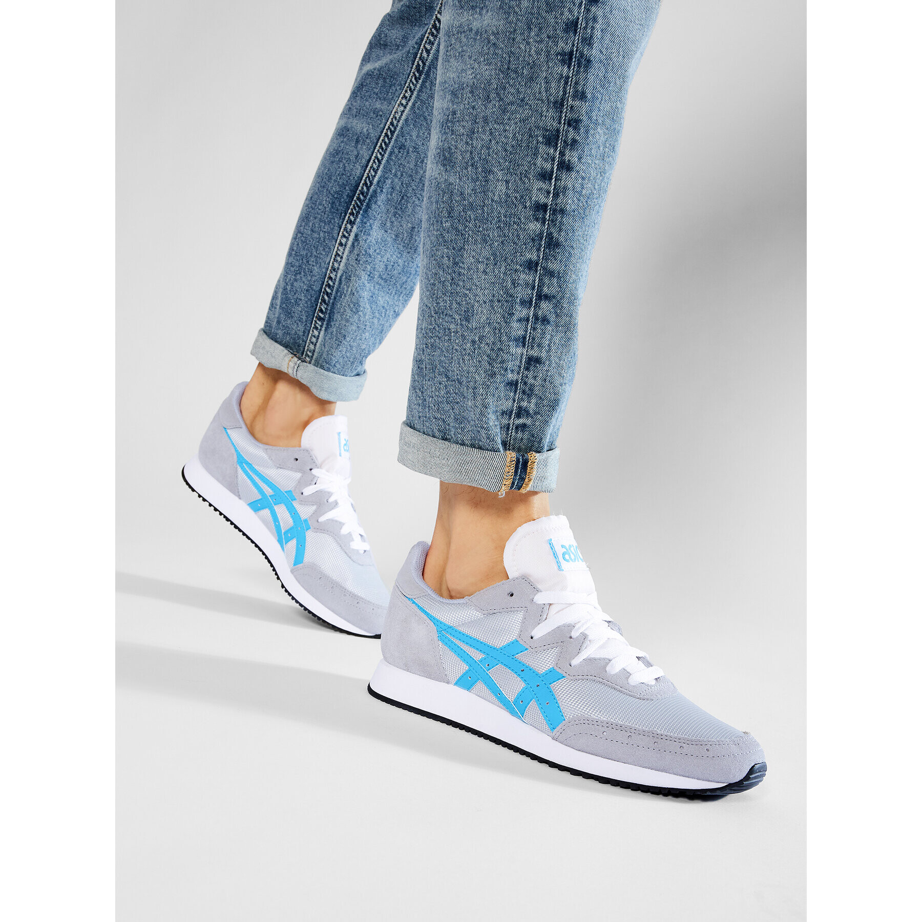 Asics Сникърси Tarther Og 1201A167 Сив - Pepit.bg