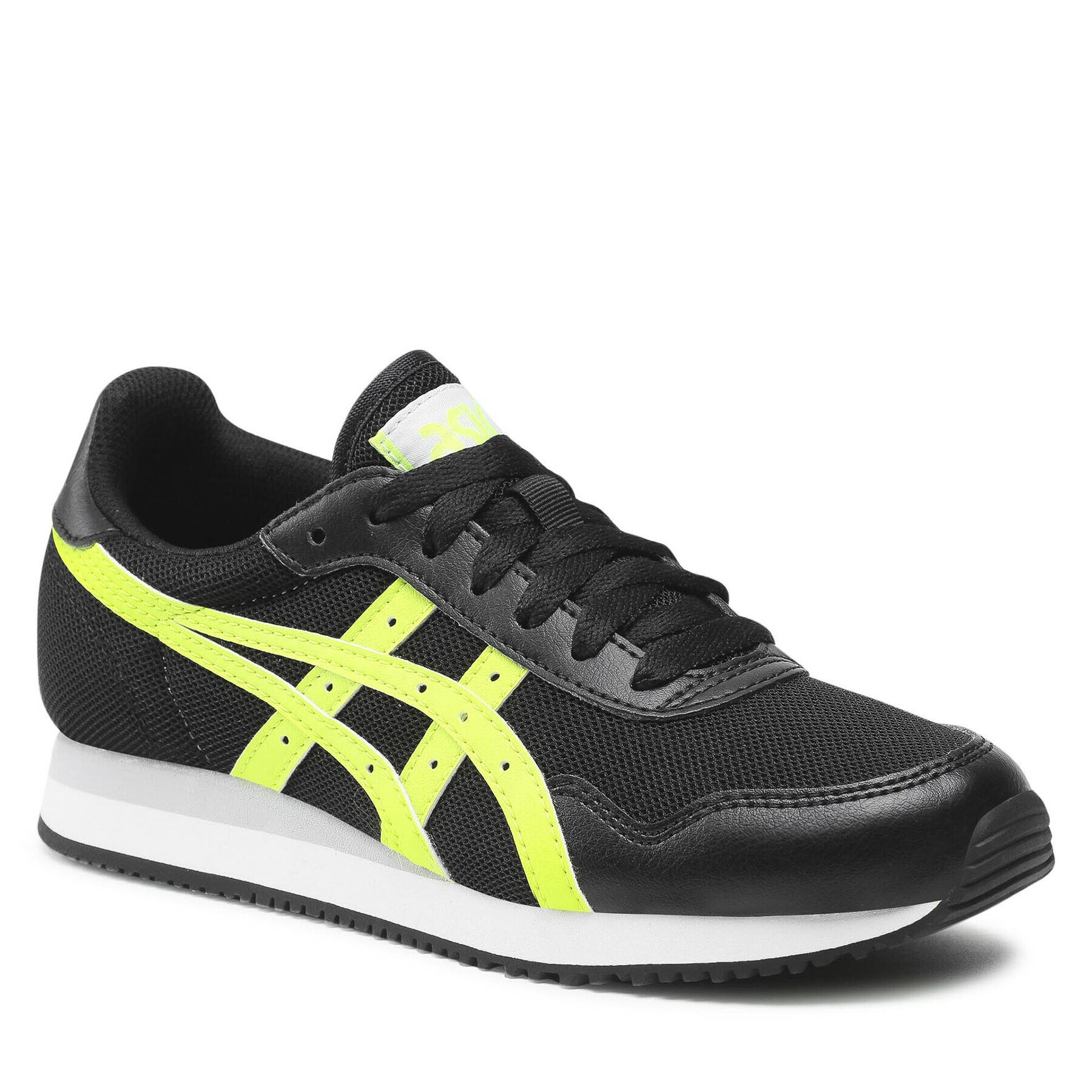 Asics Сникърси Tiger Runner 1201A093 Черен - Pepit.bg