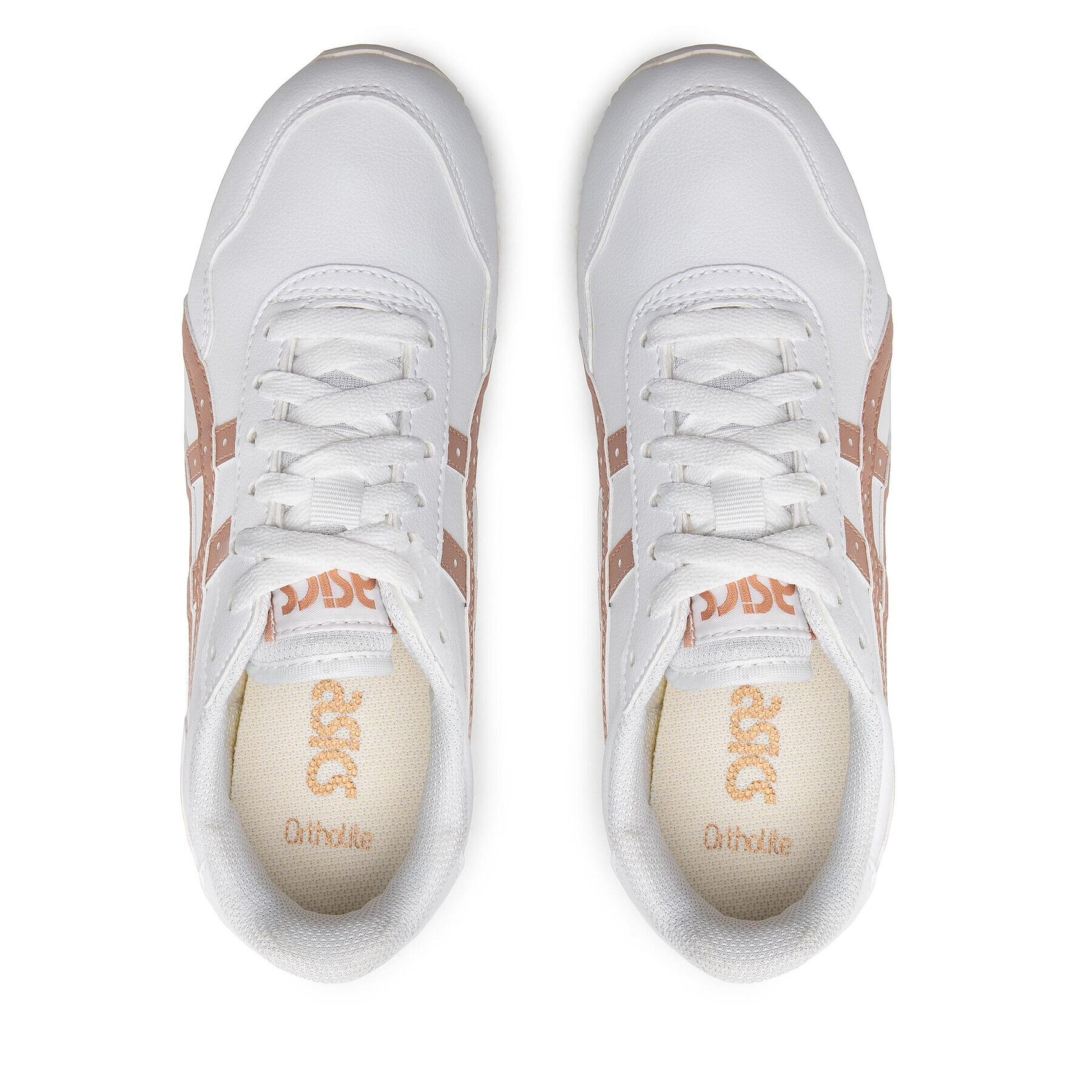 Asics Сникърси Tiger Runner 1202A311 Бял - Pepit.bg