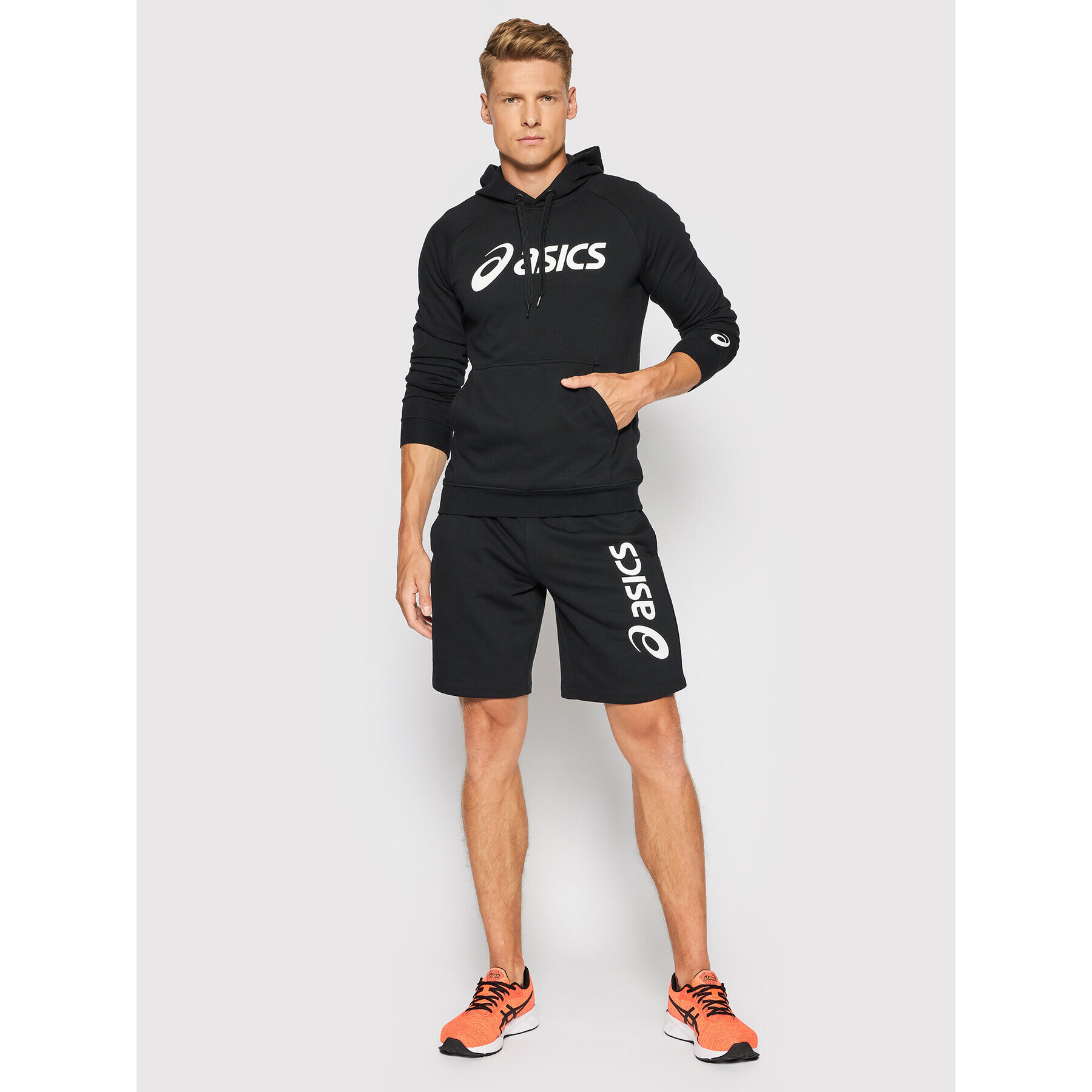 Asics Суитшърт Big Oth 2031A984 Черен Regular Fit - Pepit.bg