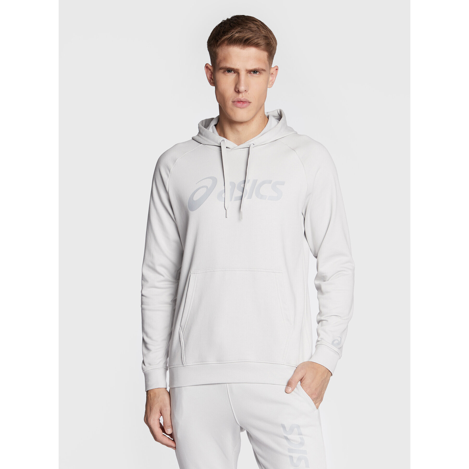 Asics Суитшърт Big Oth 2031A984 Сив Regular Fit - Pepit.bg