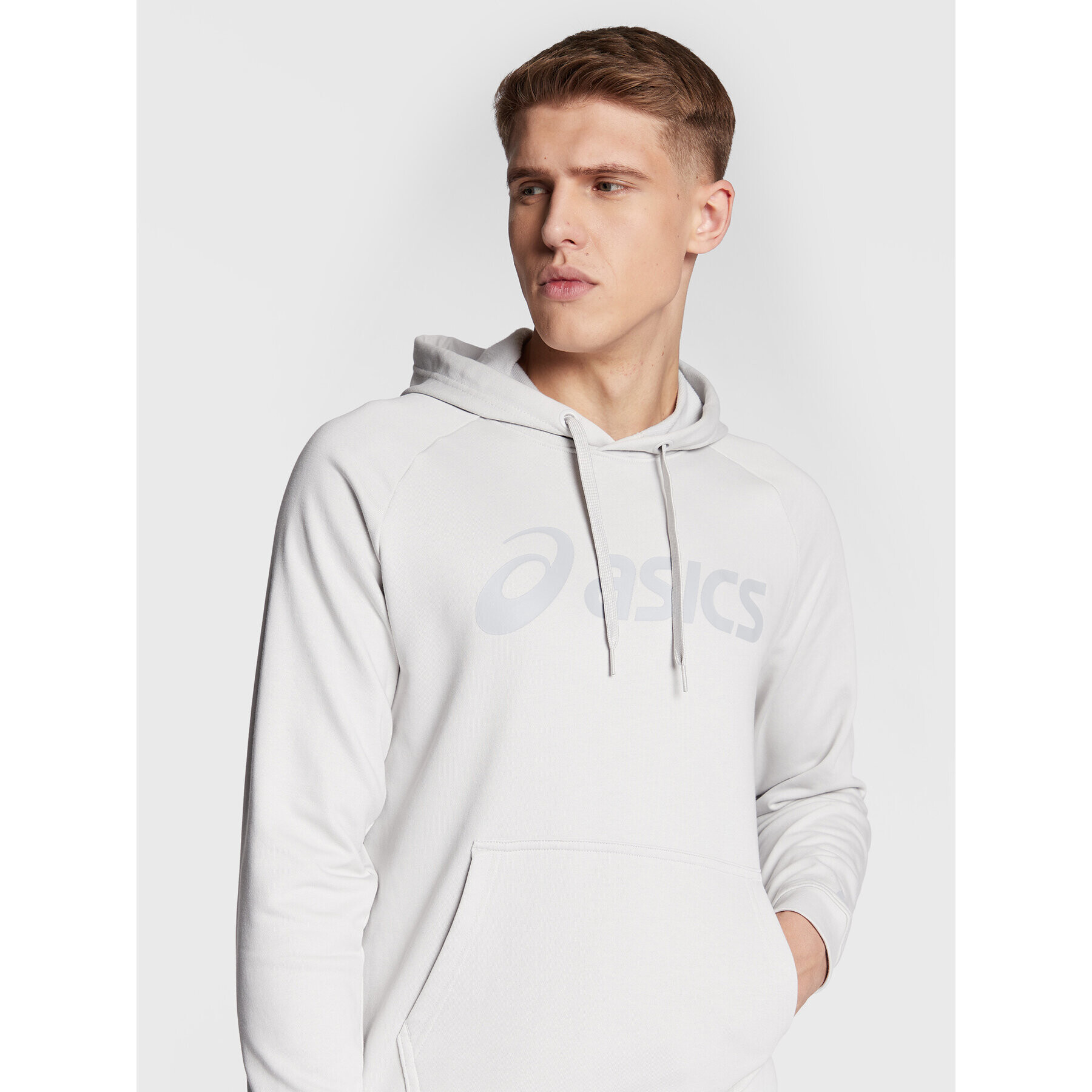 Asics Суитшърт Big Oth 2031A984 Сив Regular Fit - Pepit.bg