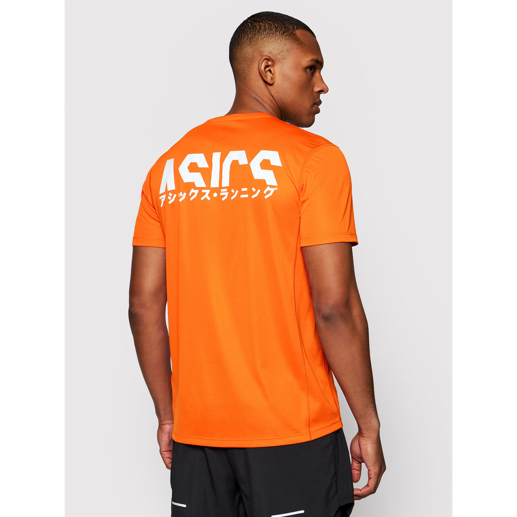 Asics Тениска от техническо трико Katakana 2011A813 Оранжев Regular Fit - Pepit.bg