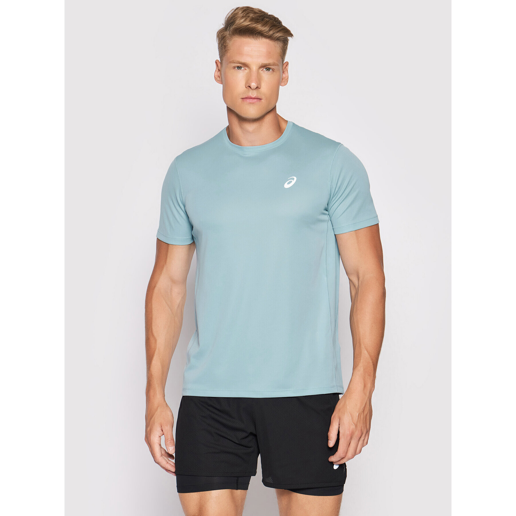 Asics Тениска от техническо трико Katakana 2011A813 Син Regular Fit - Pepit.bg
