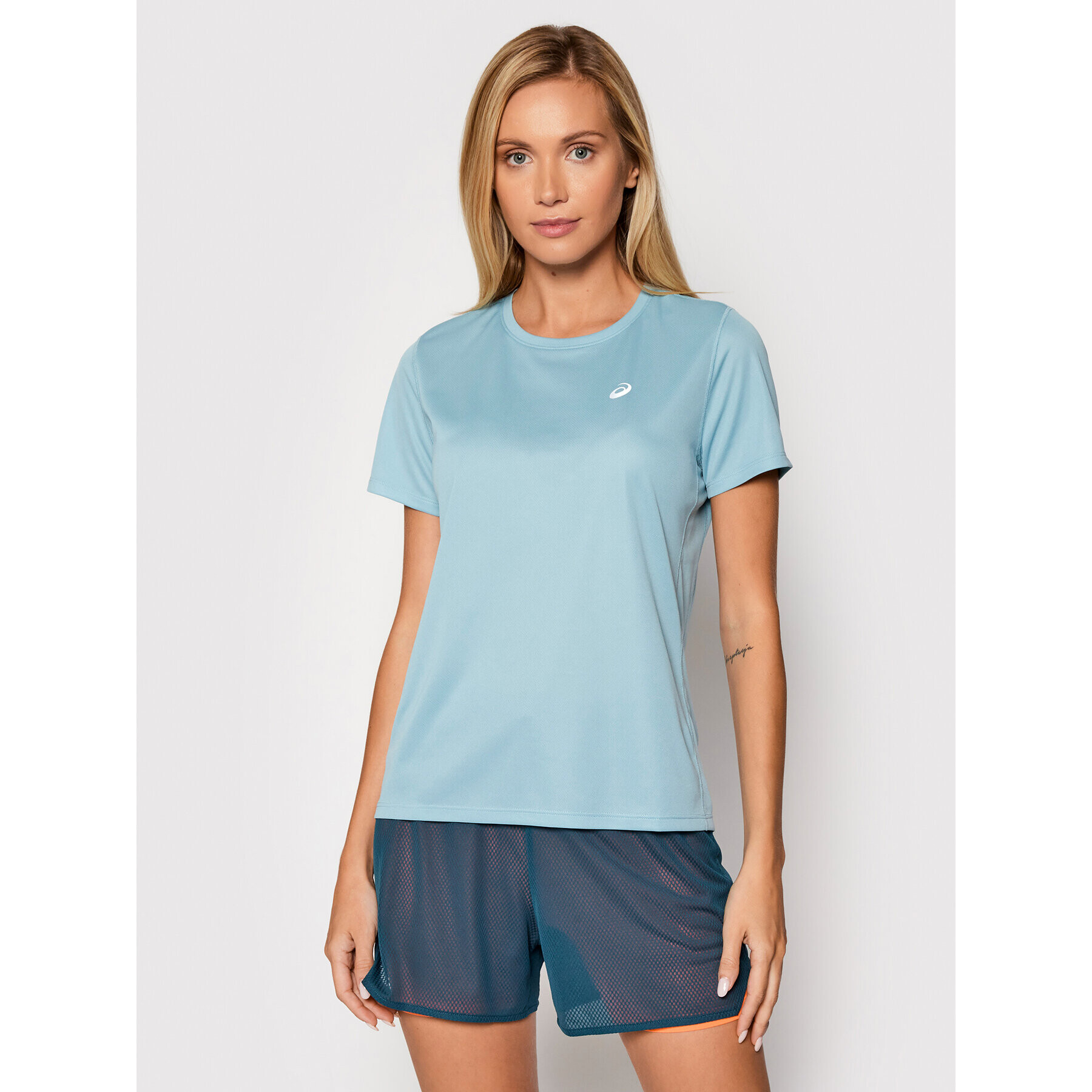 Asics Тениска от техническо трико Katakana Ss 2012A827 Син Regular Fit - Pepit.bg