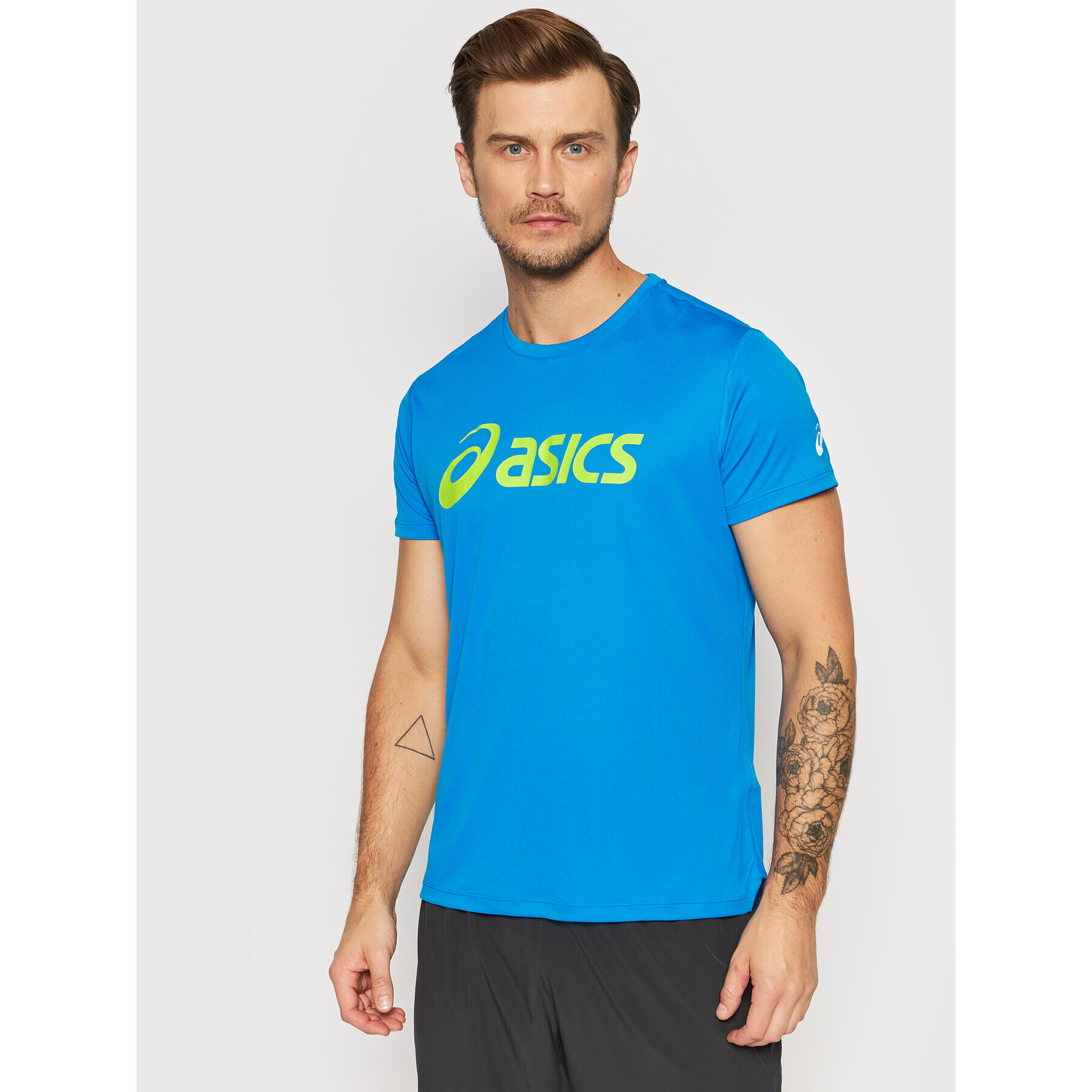 Asics Тениска от техническо трико Silver 2011A474 Син Regular Fit - Pepit.bg