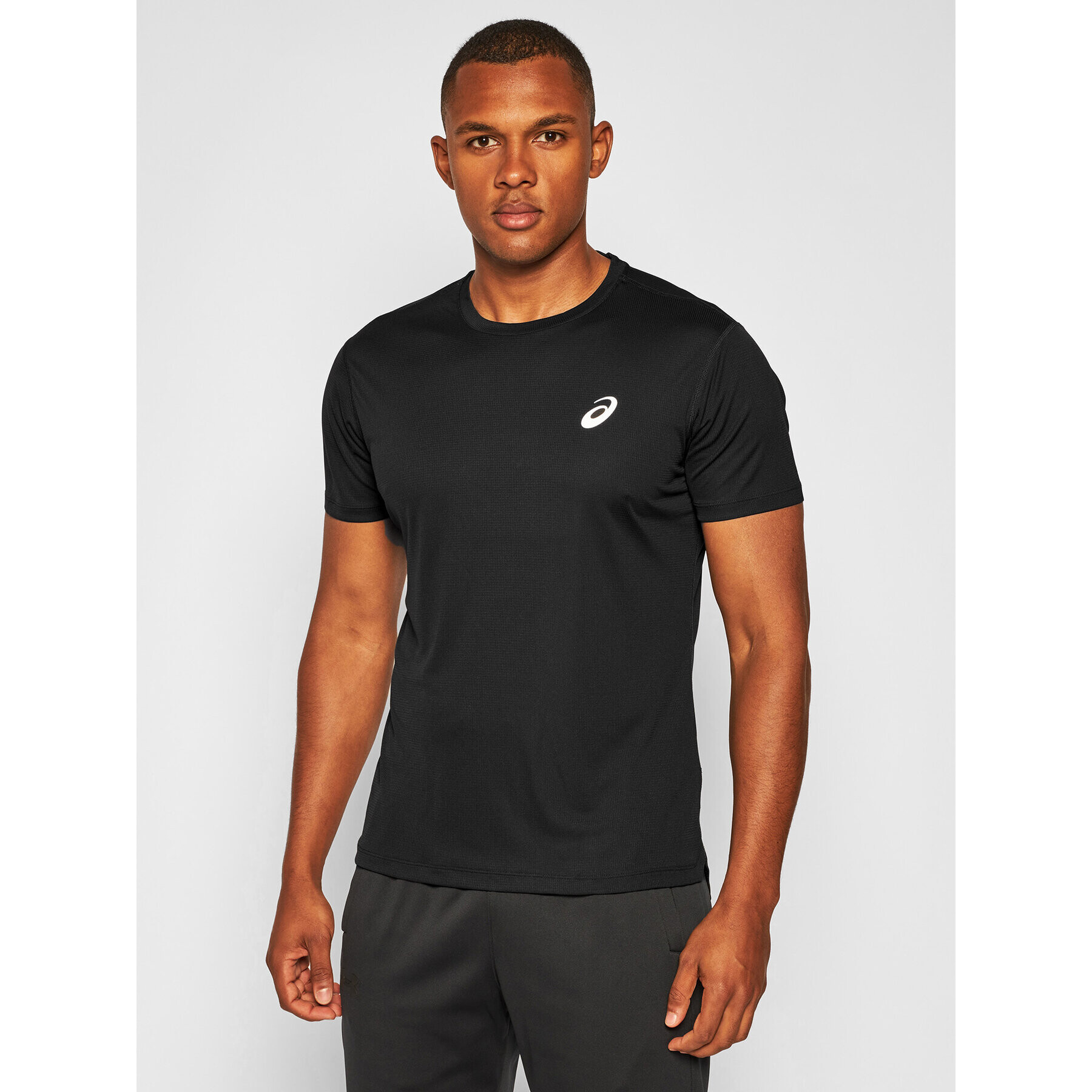 Asics Тениска от техническо трико Silver Ss 2011A006 Черен Regular Fit - Pepit.bg