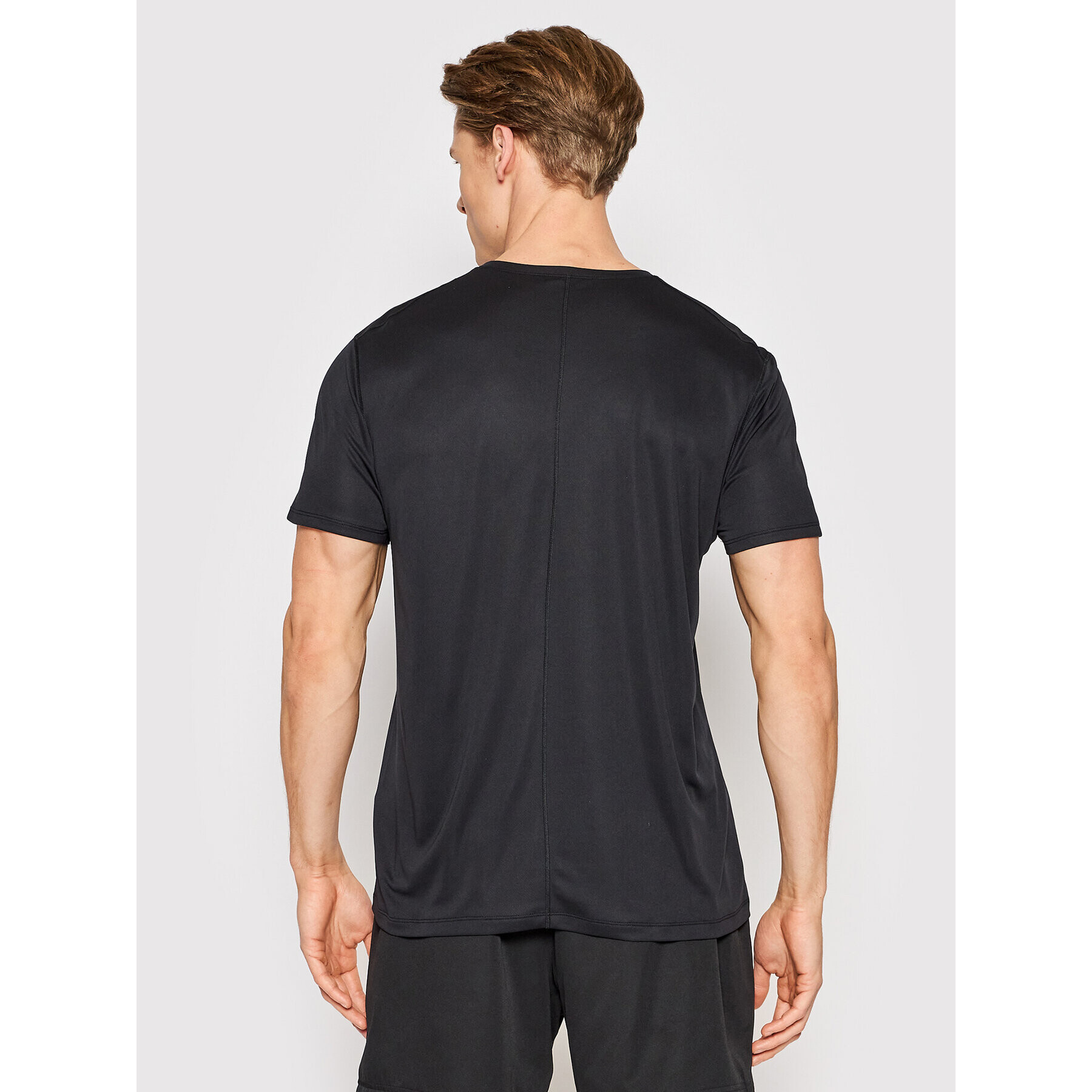 Asics Тениска от техническо трико Core 2011C341 Черен Regular Fit - Pepit.bg