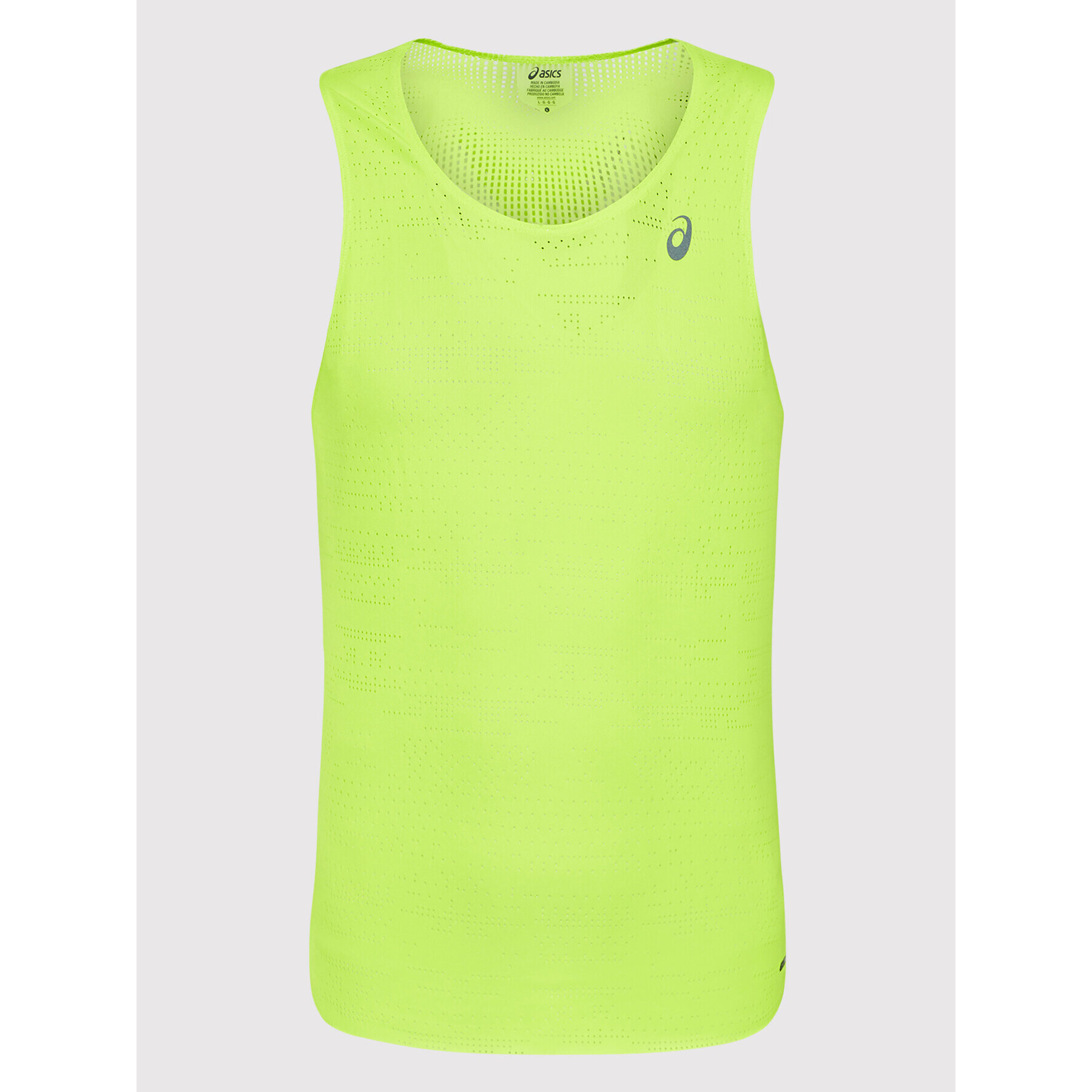 Asics Тениска от техническо трико Ventilate Actibreeze Singlet 2011C232 Зелен Regular Fit - Pepit.bg