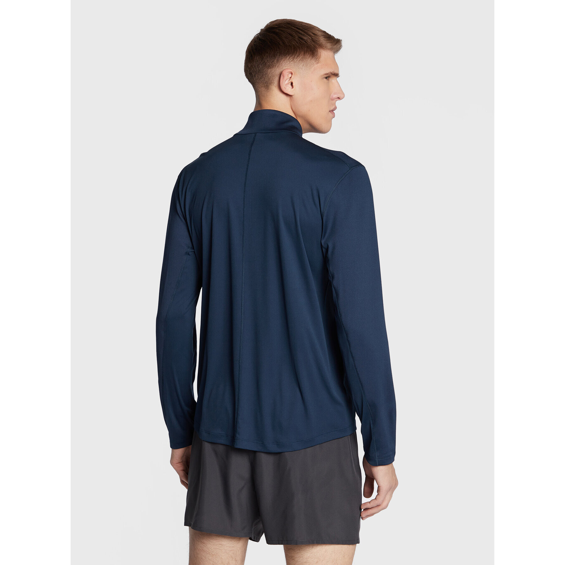 Asics Тениска с дълъг ръкав Core 2011C347 Тъмносин Regular Fit - Pepit.bg
