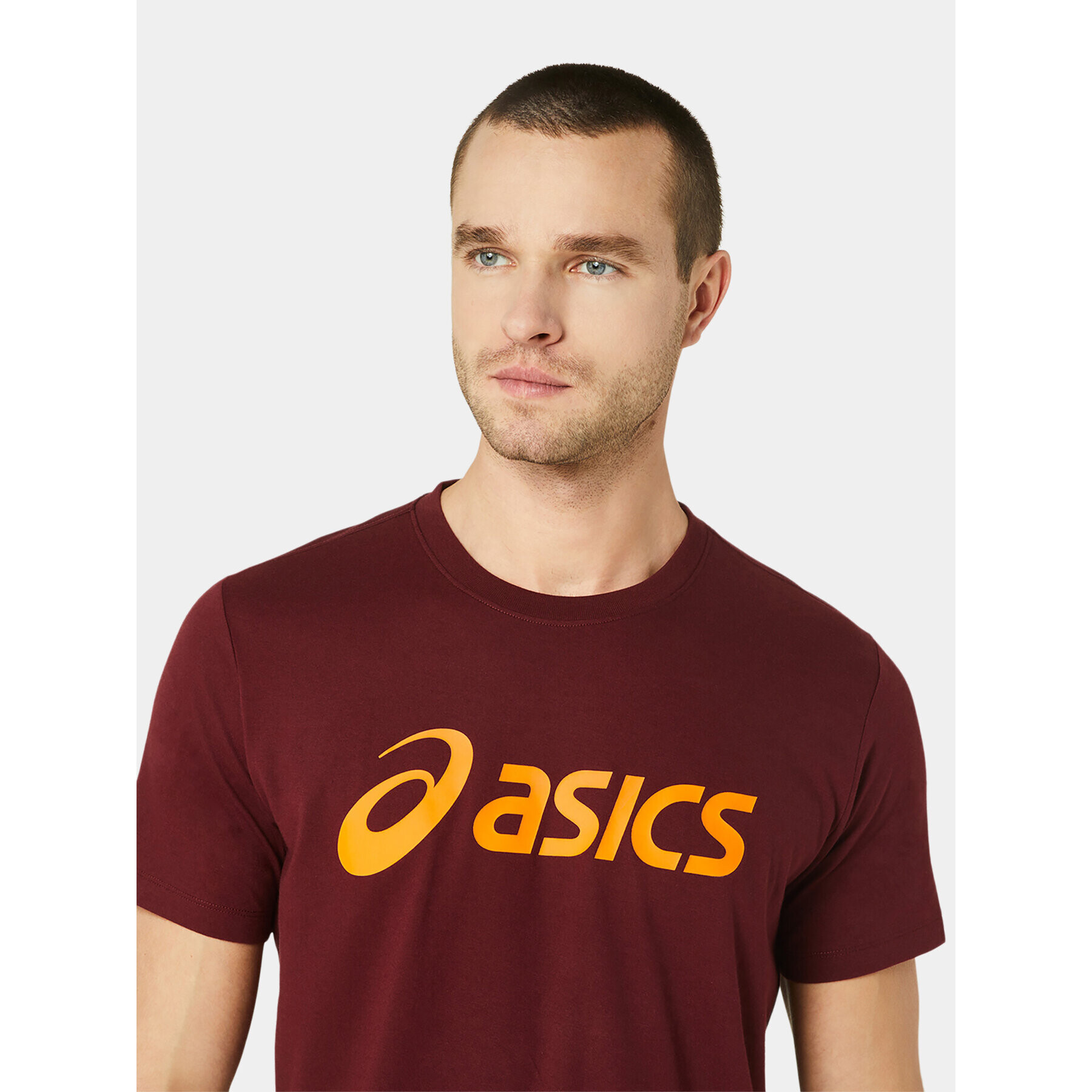 Asics Тишърт Big Logo Tee 2031A978 Червен Ahletic Fit - Pepit.bg