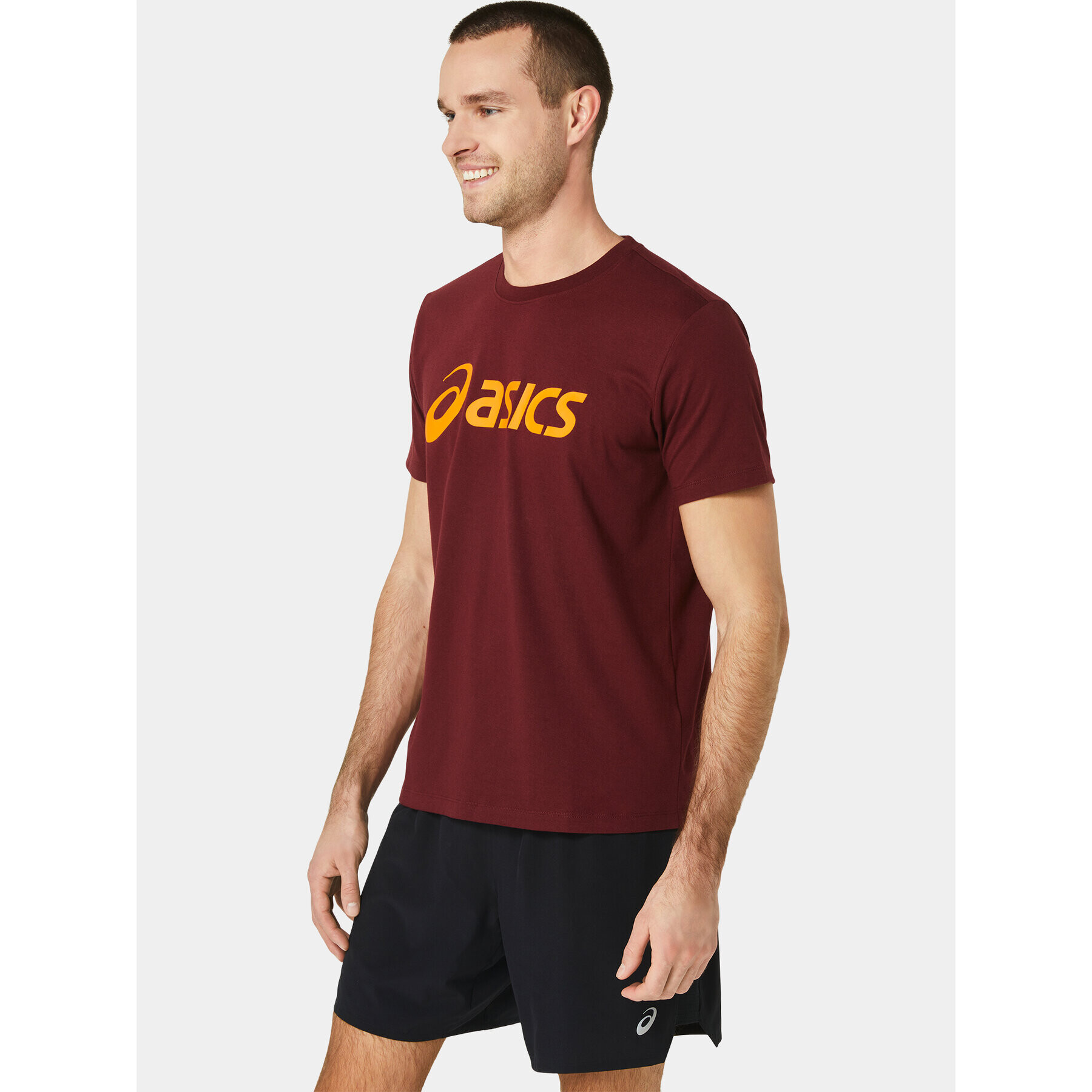 Asics Тишърт Big Logo Tee 2031A978 Червен Ahletic Fit - Pepit.bg