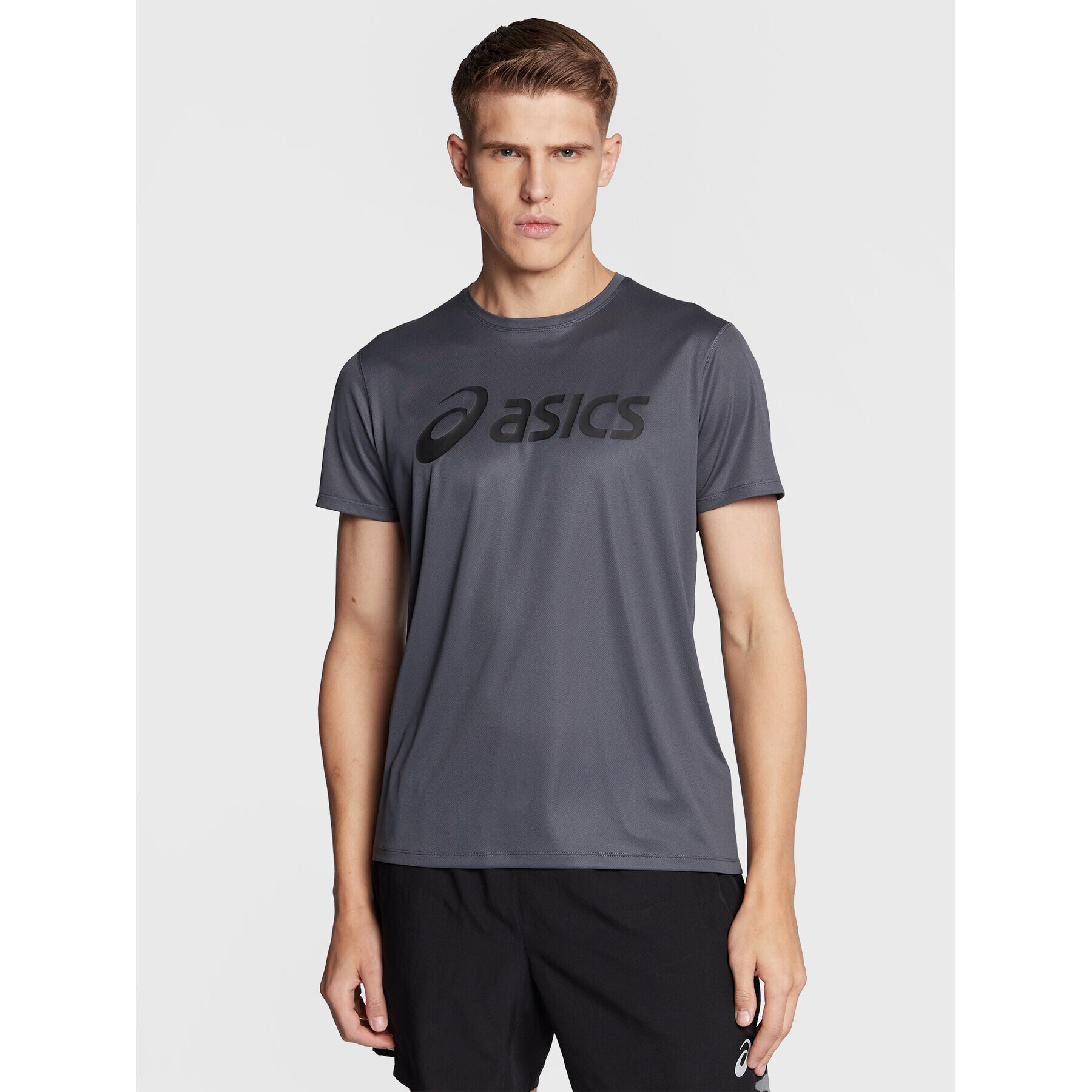 Asics Тишърт Core 2011C334 Сив Regular Fit - Pepit.bg