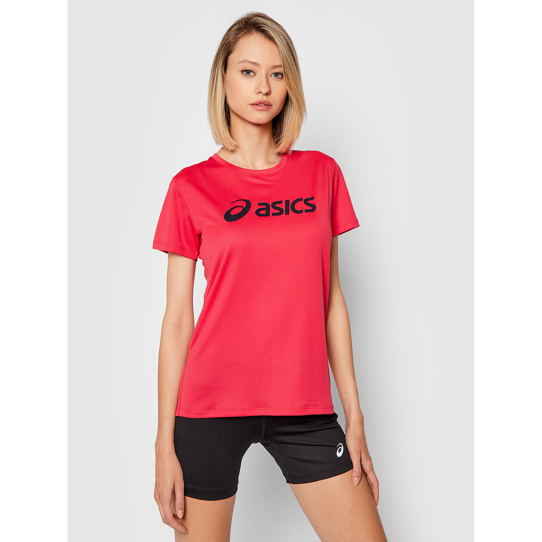 Asics Тишърт Core 2012C330 Червен Regular Fit - Pepit.bg