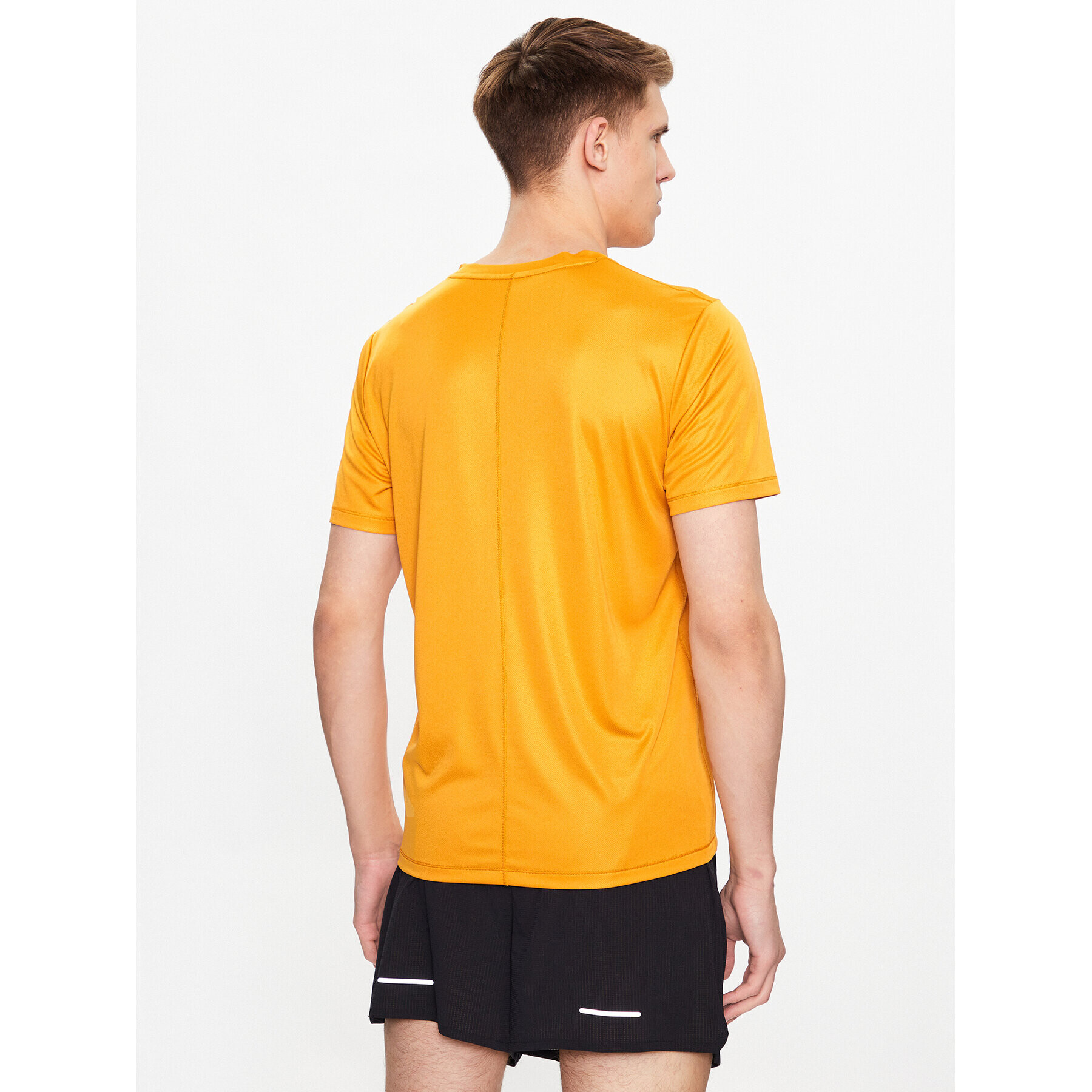 Asics Тишърт Fujitrail Logo SS Top Tee Жълт Regular Fit - Pepit.bg