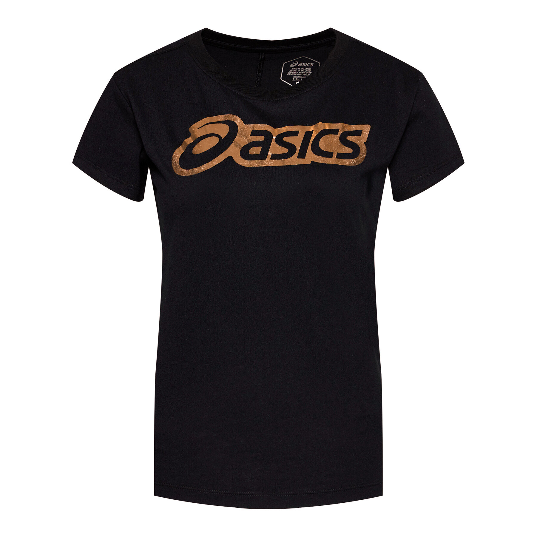 Asics Тишърт Logo Graphic 2032B406 Черен Regular Fit - Pepit.bg