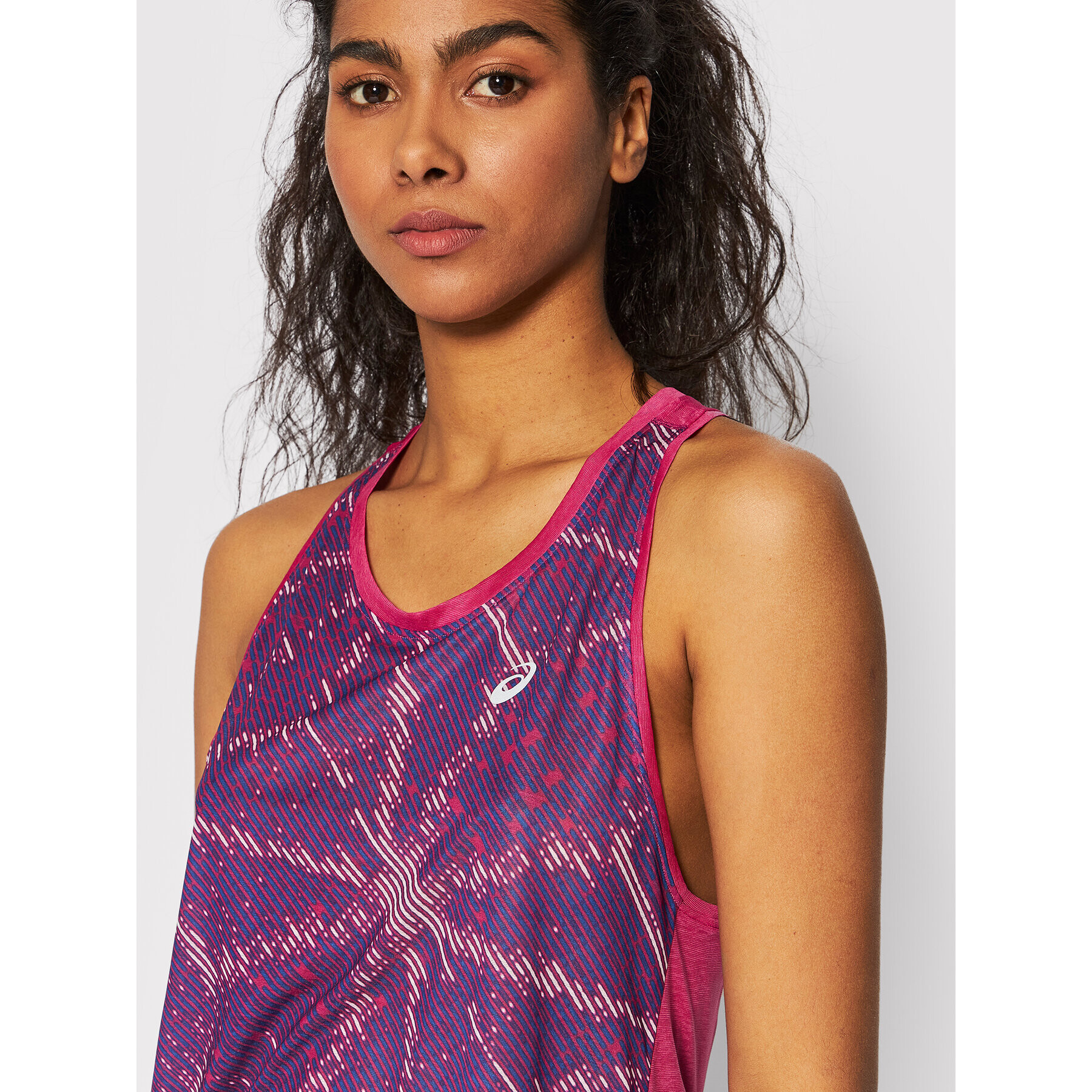 Asics топ Sakura Aop 2012C230 Розов Regular Fit - Pepit.bg