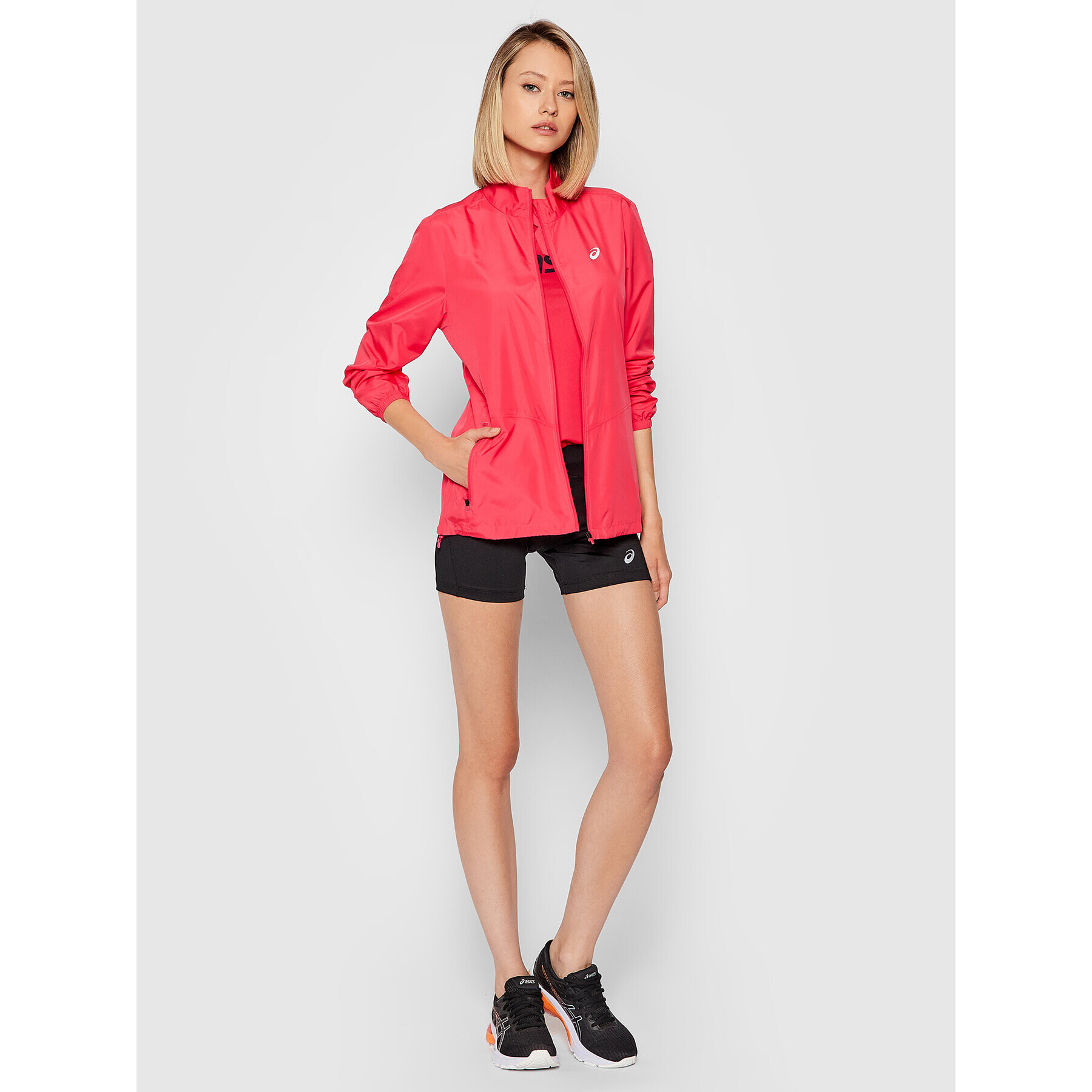 Asics Яке за джогинг Core 2012C341 Розов Regular Fit - Pepit.bg
