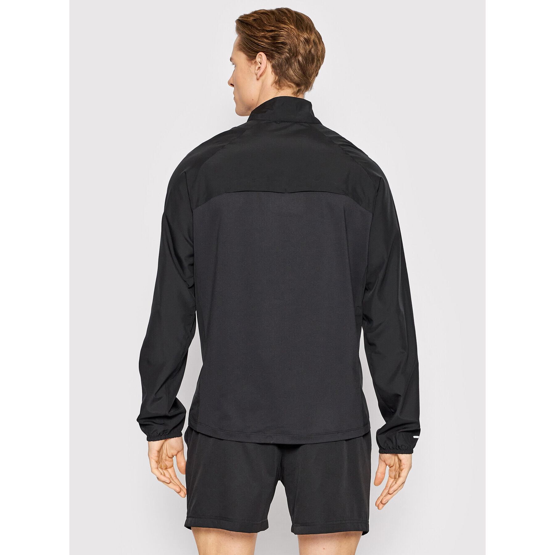 Asics Яке за джогинг Icon 2011B051 Черен Regular Fit - Pepit.bg
