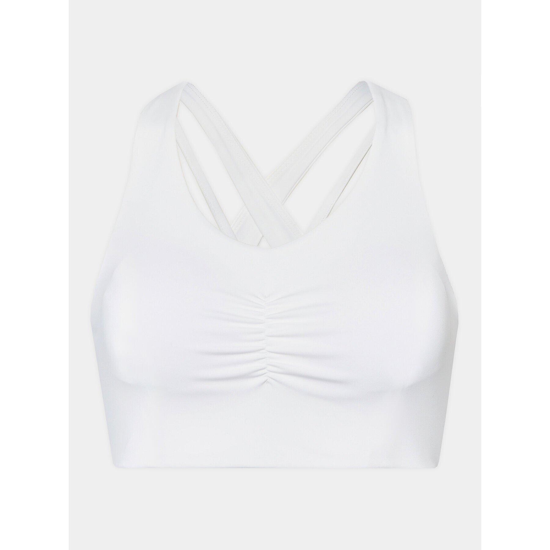 Athlecia Спортен сутиен Fog W Bra EA233309 Бял Regular Fit - Pepit.bg