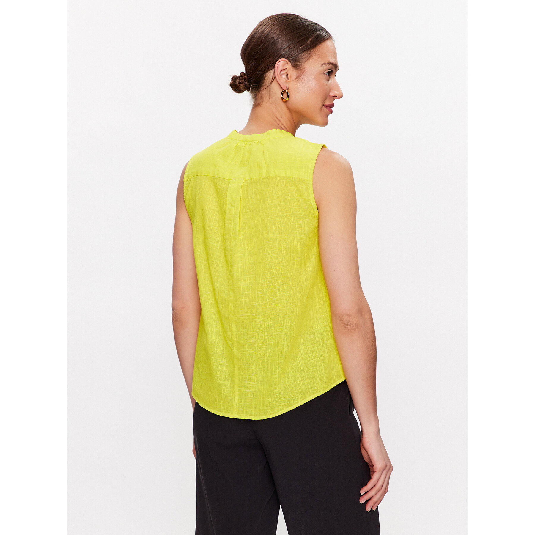 b.young Блуза Henri 20811549 Жълт Regular Fit - Pepit.bg