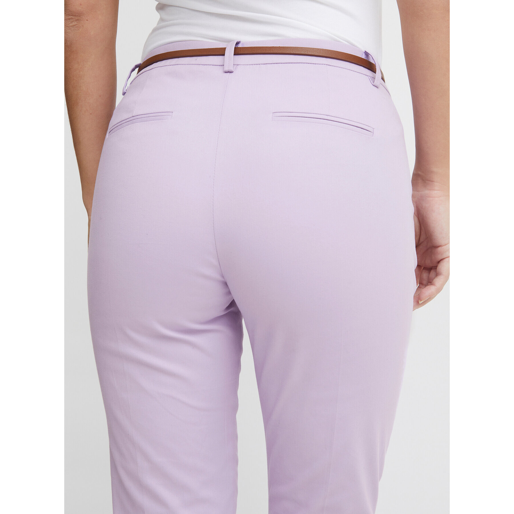 b.young Чино панталони 20803473 Виолетов Regular Fit - Pepit.bg