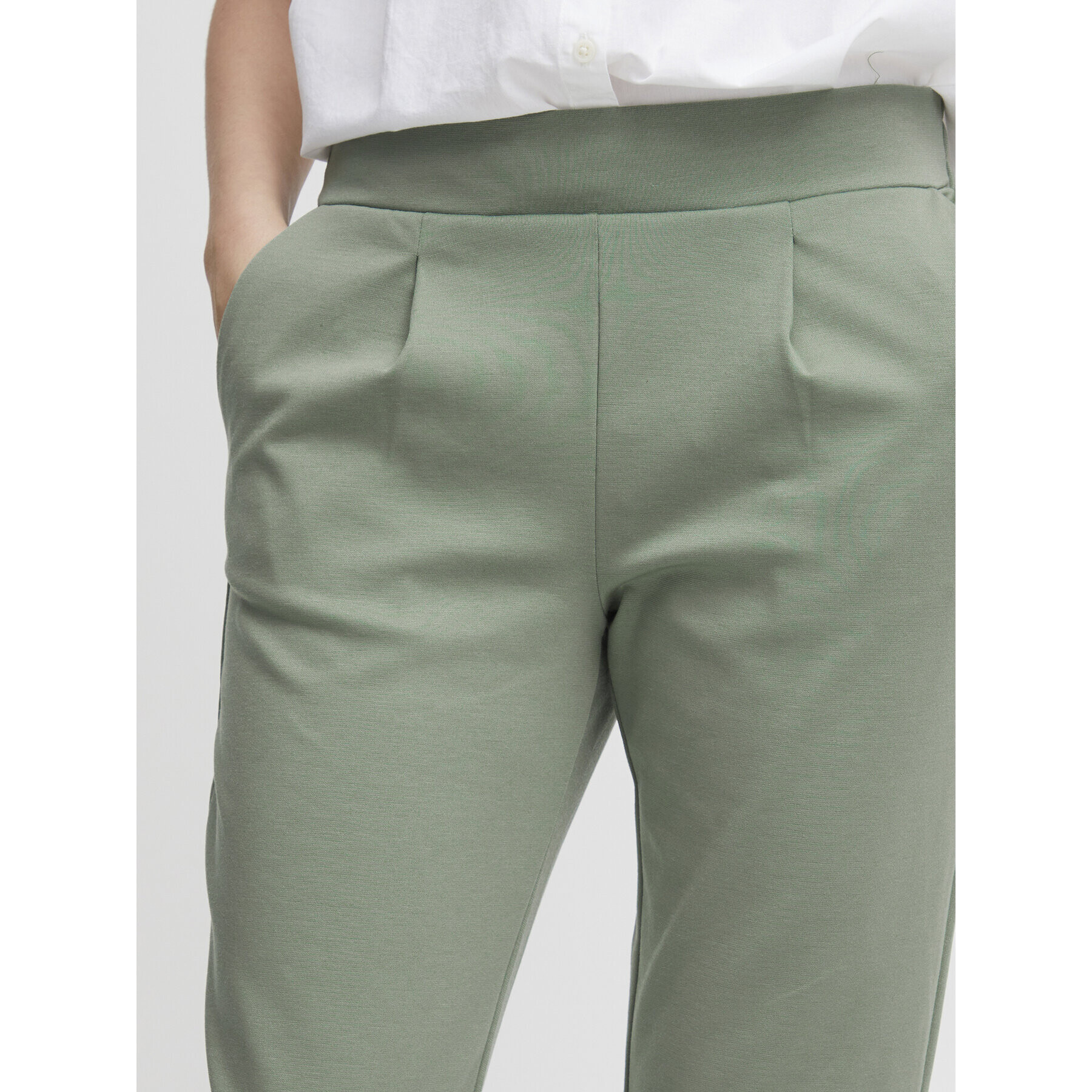 b.young Чино панталони 20812848 Зелен Slim Fit - Pepit.bg