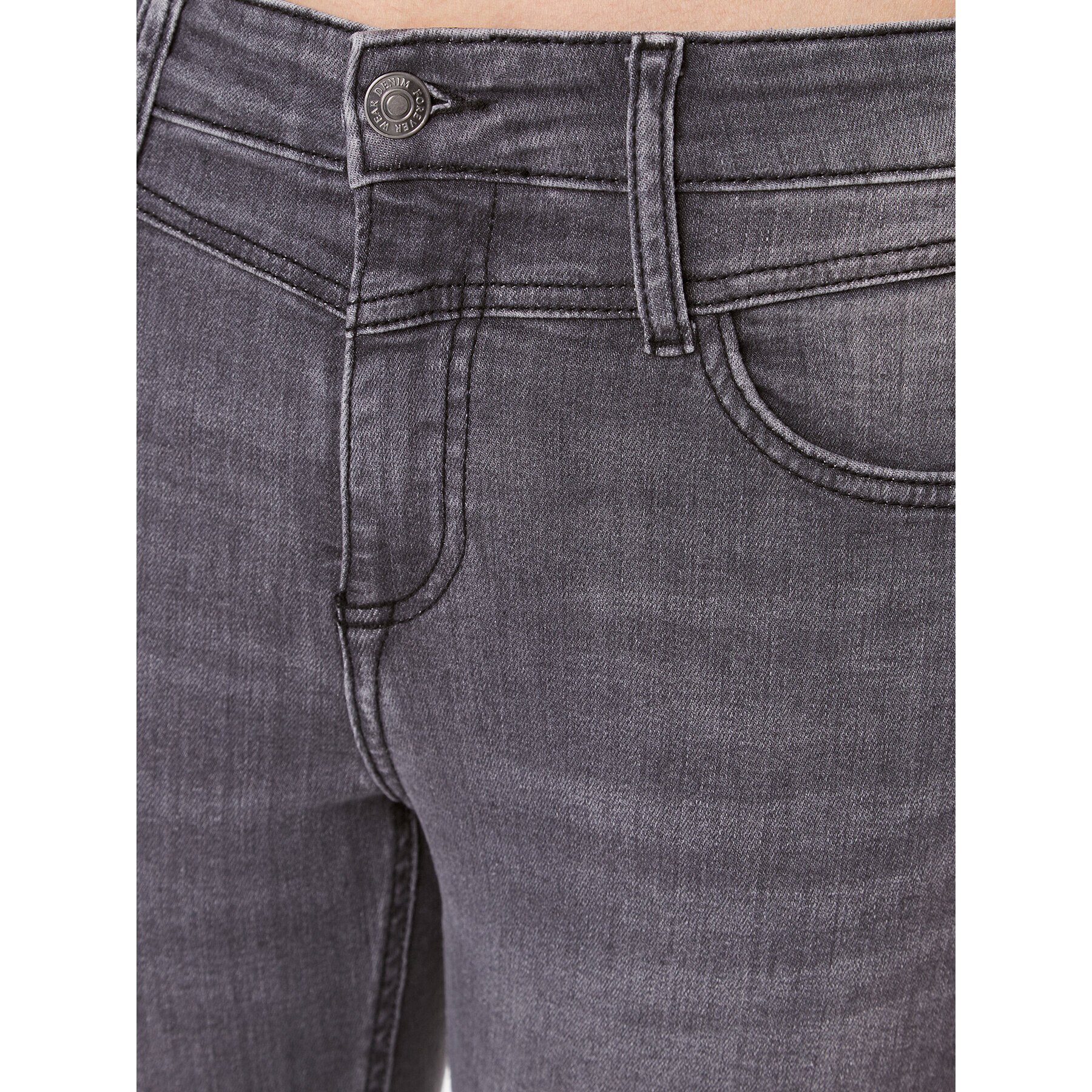 b.young Дънки 20813442 Сив Slim Fit - Pepit.bg