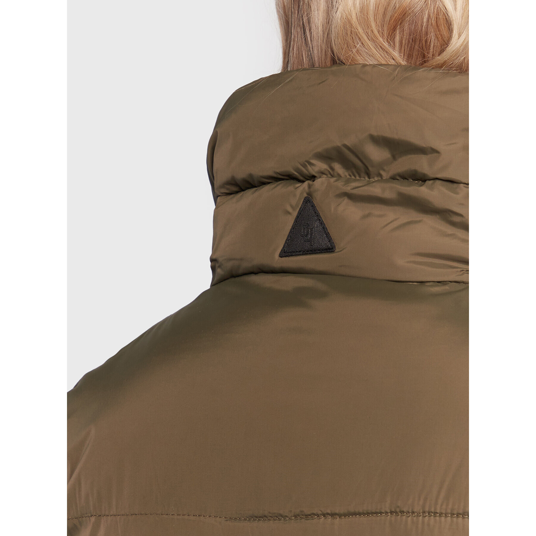 b.young Пухено яке Bybomina 20811753 Зелен Regular Fit - Pepit.bg