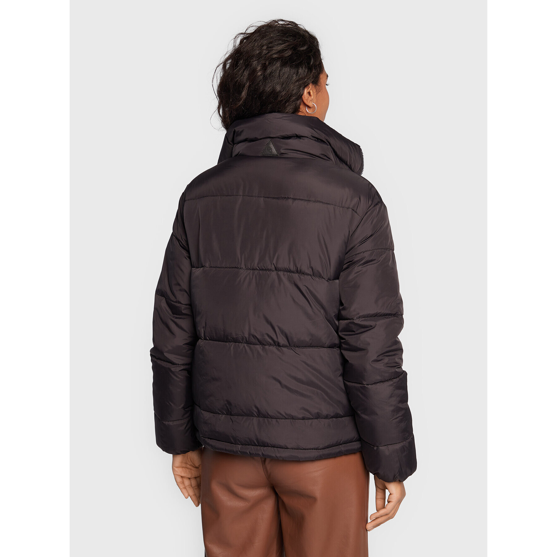 b.young Пухено яке Bomina 20811751 Черен Regular Fit - Pepit.bg