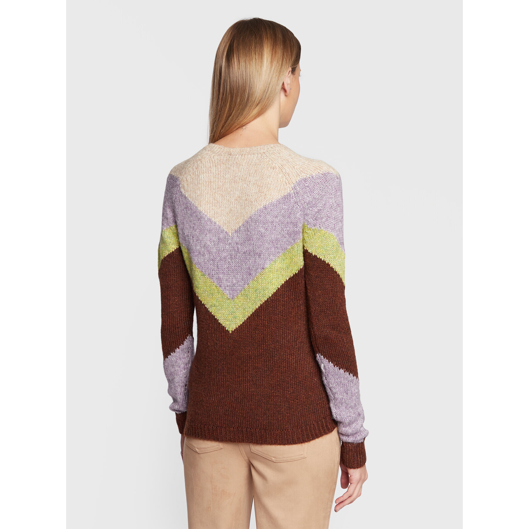 b.young Пуловер Oksana 20810482 Цветен Regular Fit - Pepit.bg