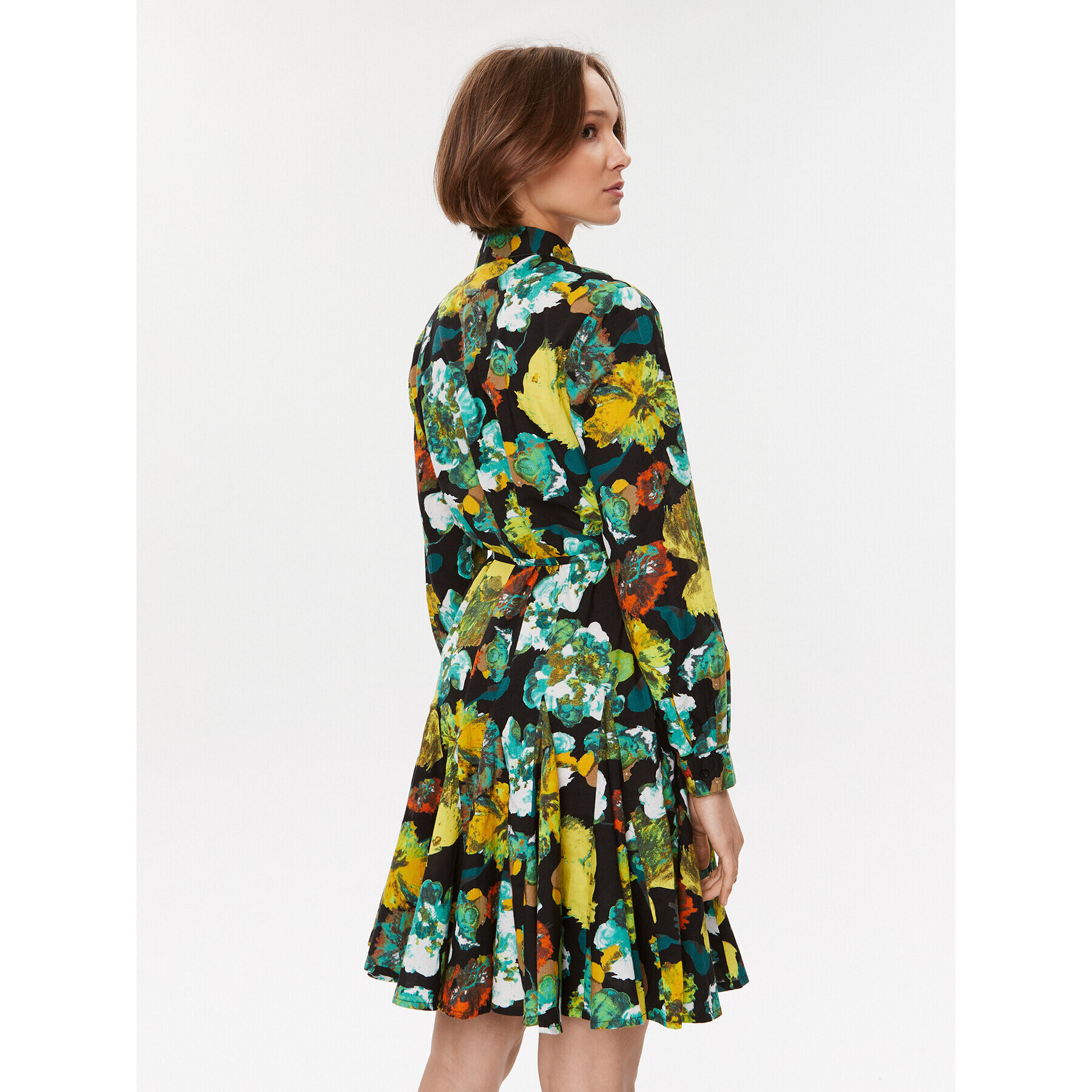 b.young Рокля тип риза 20813502 Цветен Regular Fit - Pepit.bg