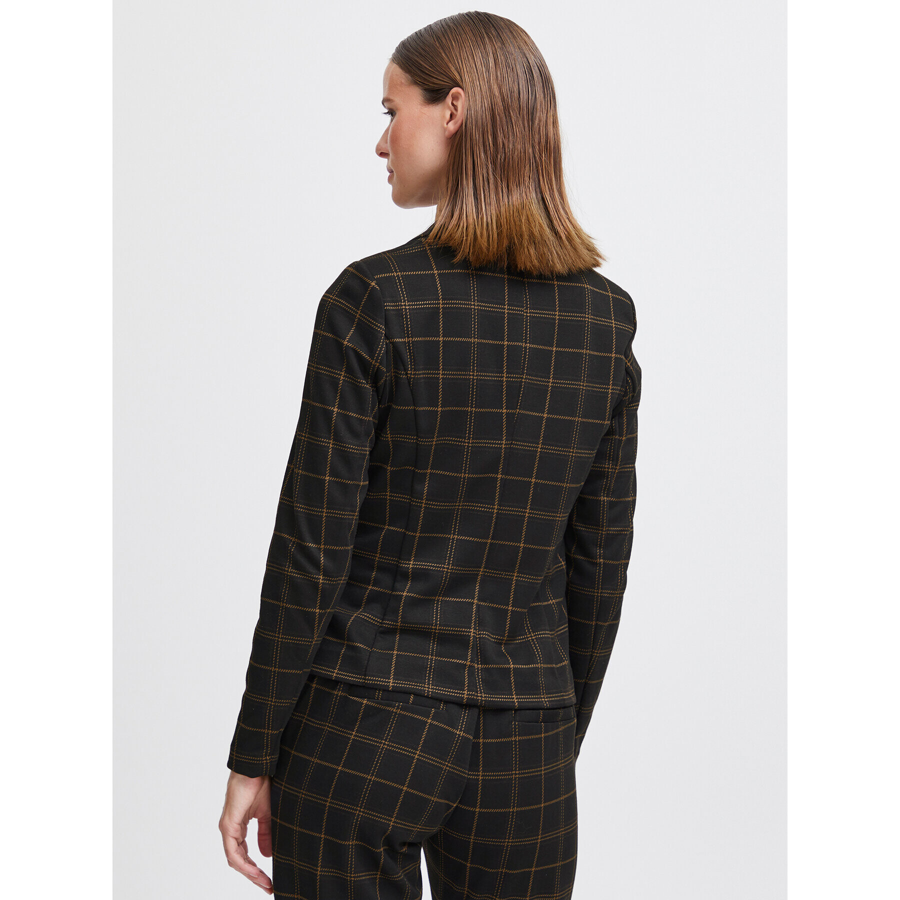 b.young Сако 20813952 Кафяв Slim Fit - Pepit.bg