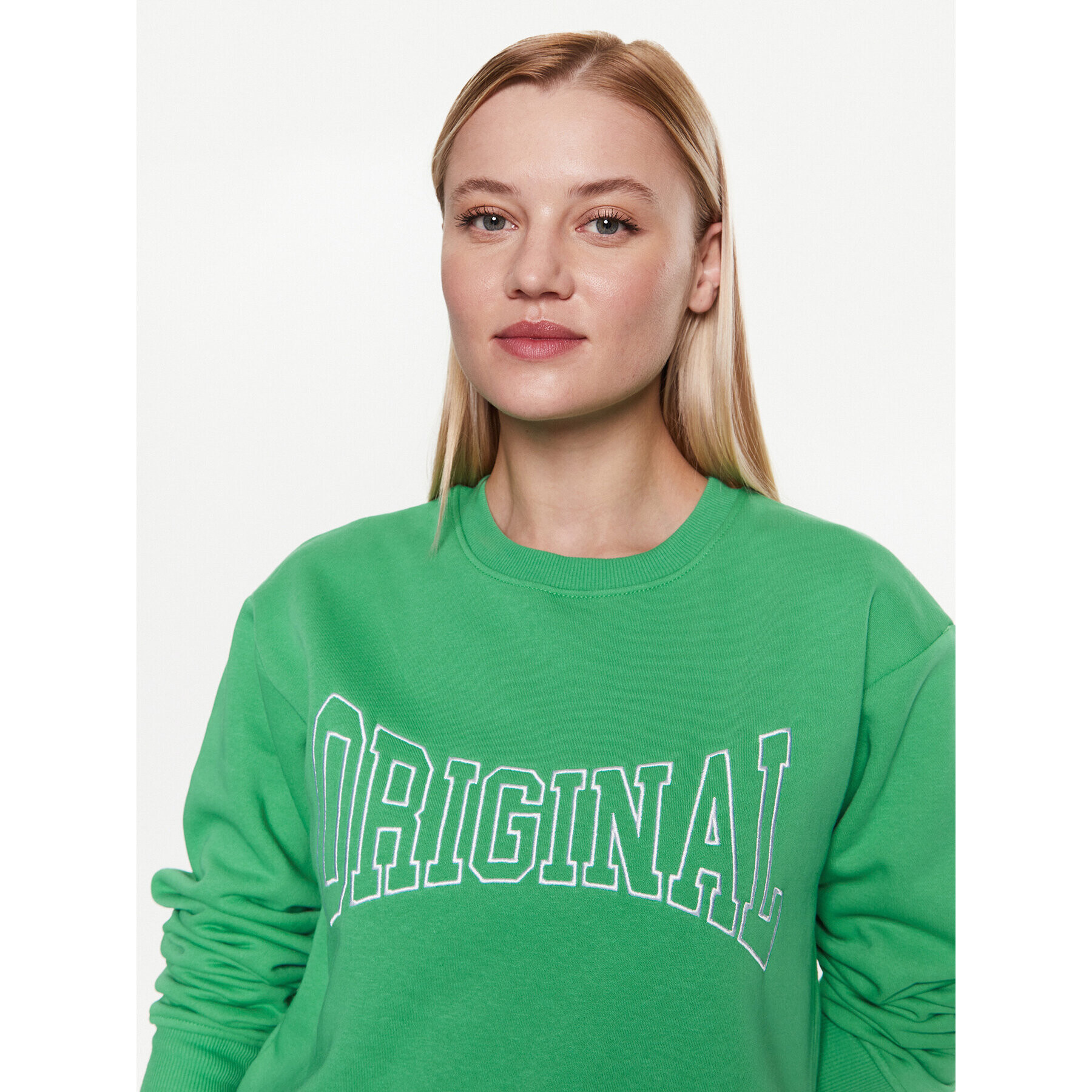 b.young Суитшърт 20812826 Зелен Regular Fit - Pepit.bg