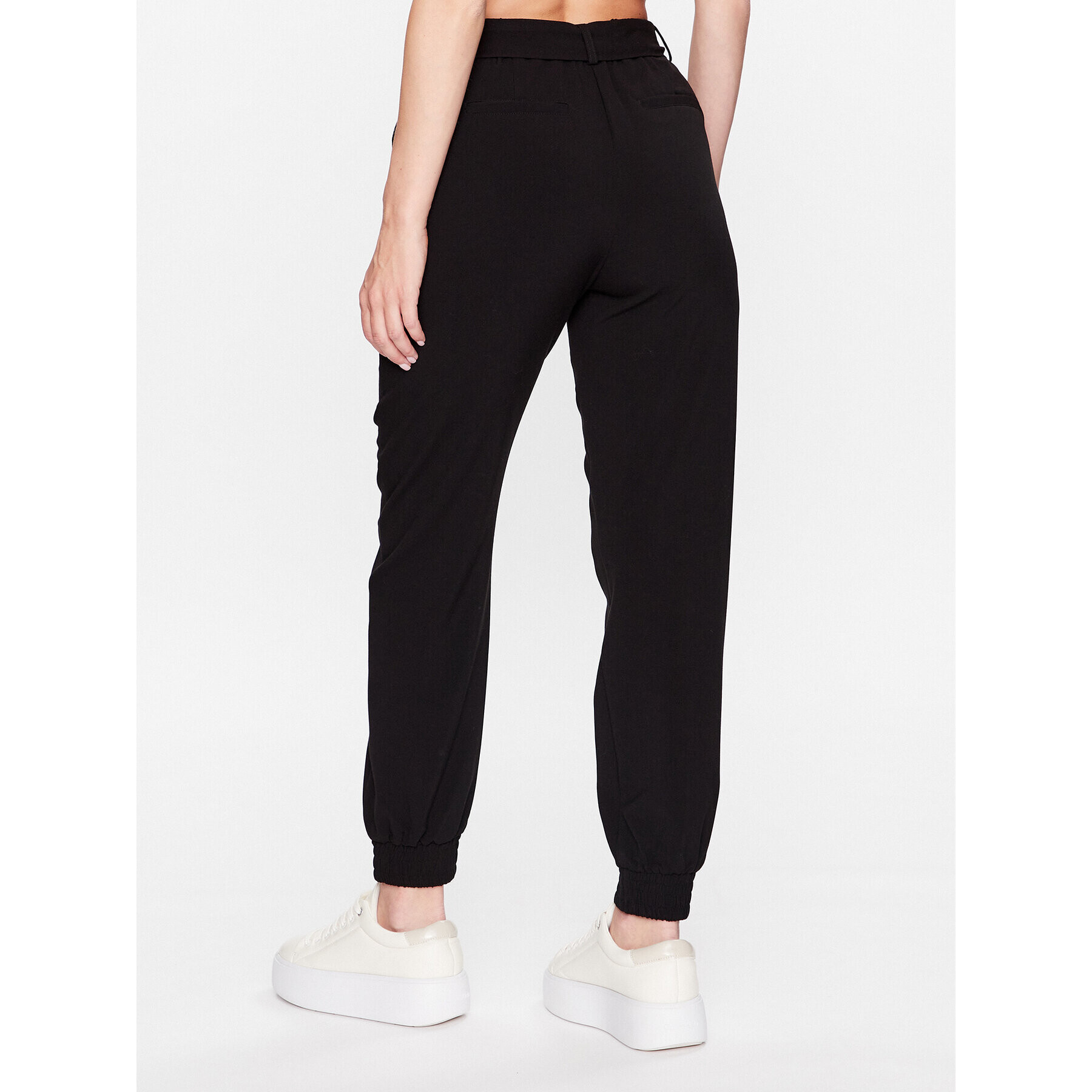 b.young Текстилни панталони 20810874 Черен Regular Fit - Pepit.bg